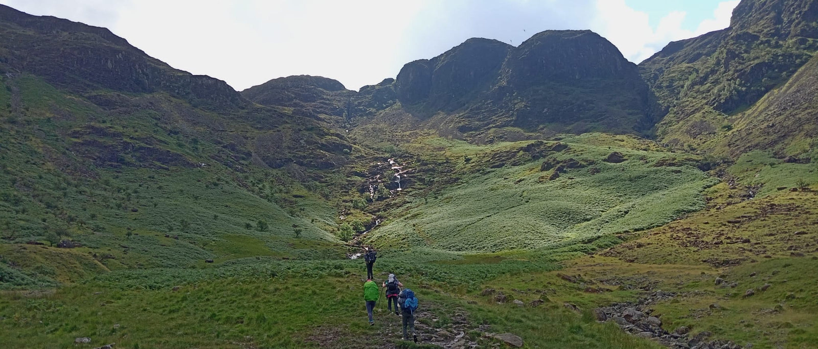 DofE Gold Award participants head for the hills in the Lake District as they begin the five-day trek that fulfils the expedition element of the challenge.