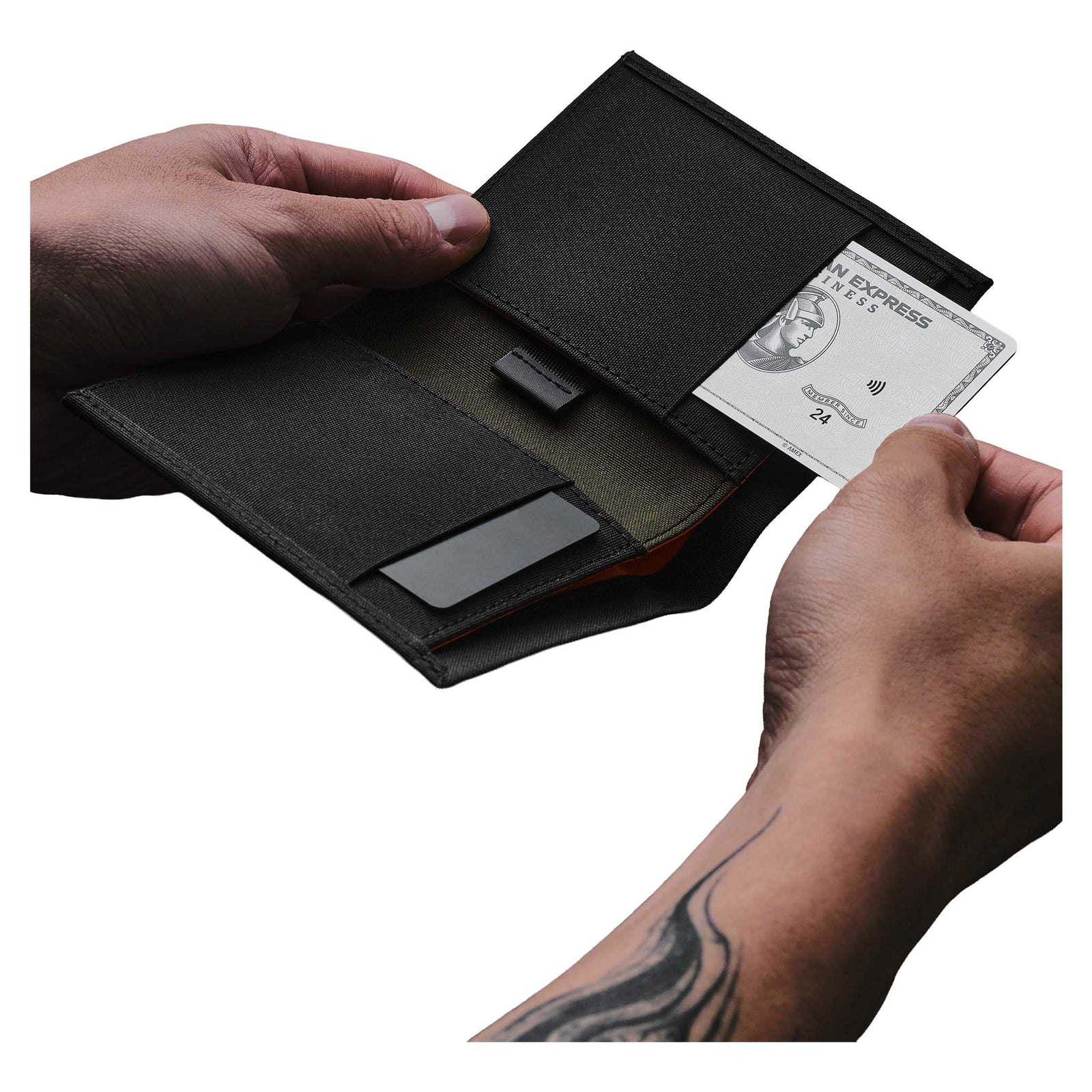 Ark Bifold Cash Wallet Alpaka AD010620521 Wallets One Size / Army Green | Axoflux 300D