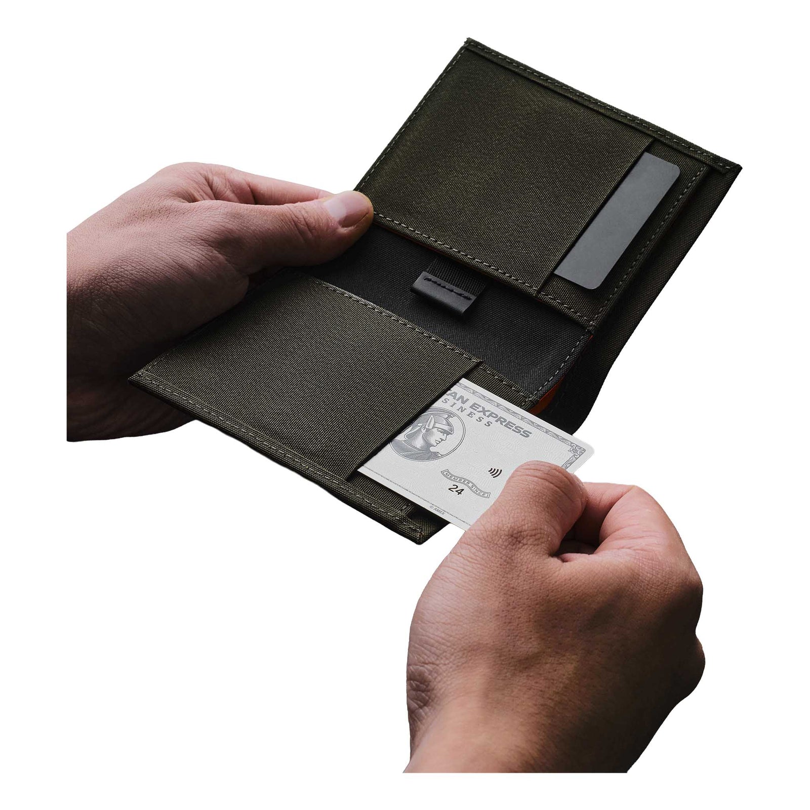 Ark Bifold Cash Wallet Alpaka AD010620521 Wallets One Size / Army Green | Axoflux 300D