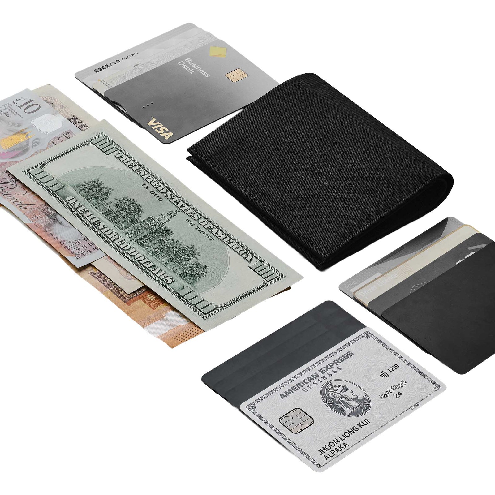Ark Bifold Cash Wallet Alpaka AD010620521 Wallets One Size / Army Green | Axoflux 300D