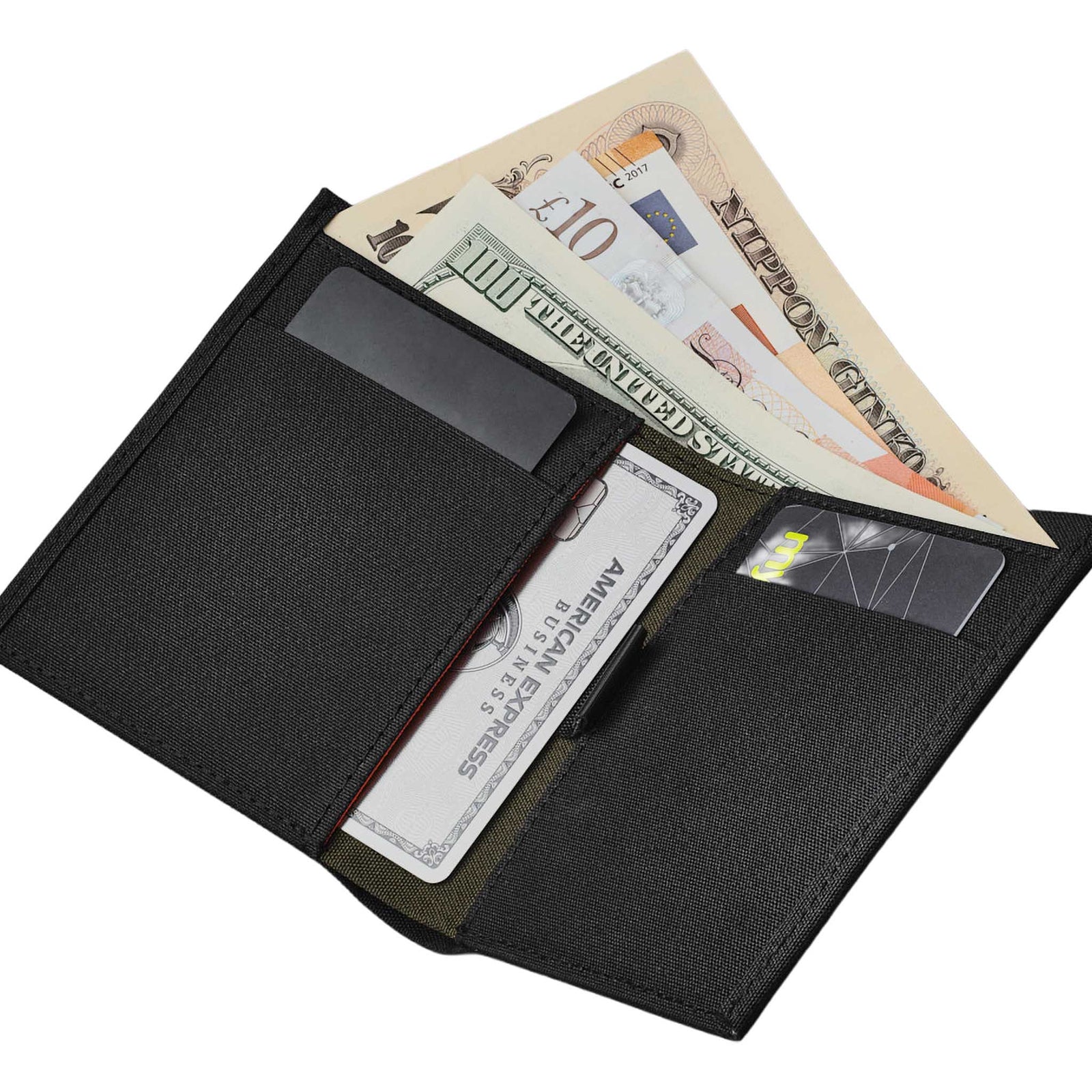 Ark Bifold Cash Wallet Alpaka AD010620522 Wallets One Size / Army Green | Axogrid 300D
