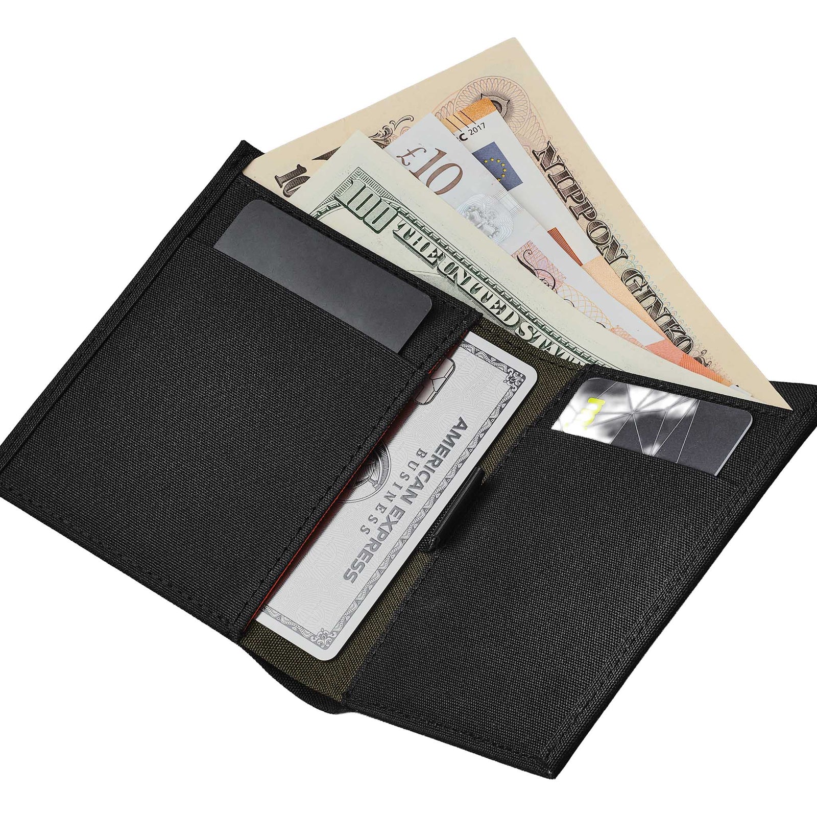 Ark Bifold Cash Wallet Alpaka AD010620121 Wallets One Size / Black | Axoflux 300D