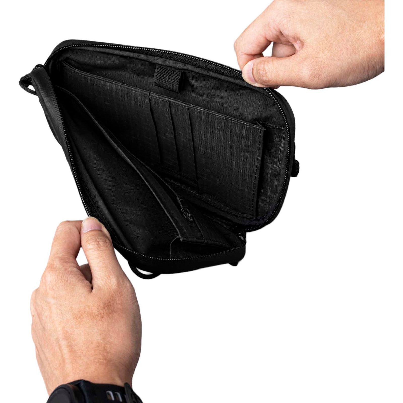 Bravo Passport Pouch Alpaka AD010990118 Wallets One Size / Black Axoflux 210D