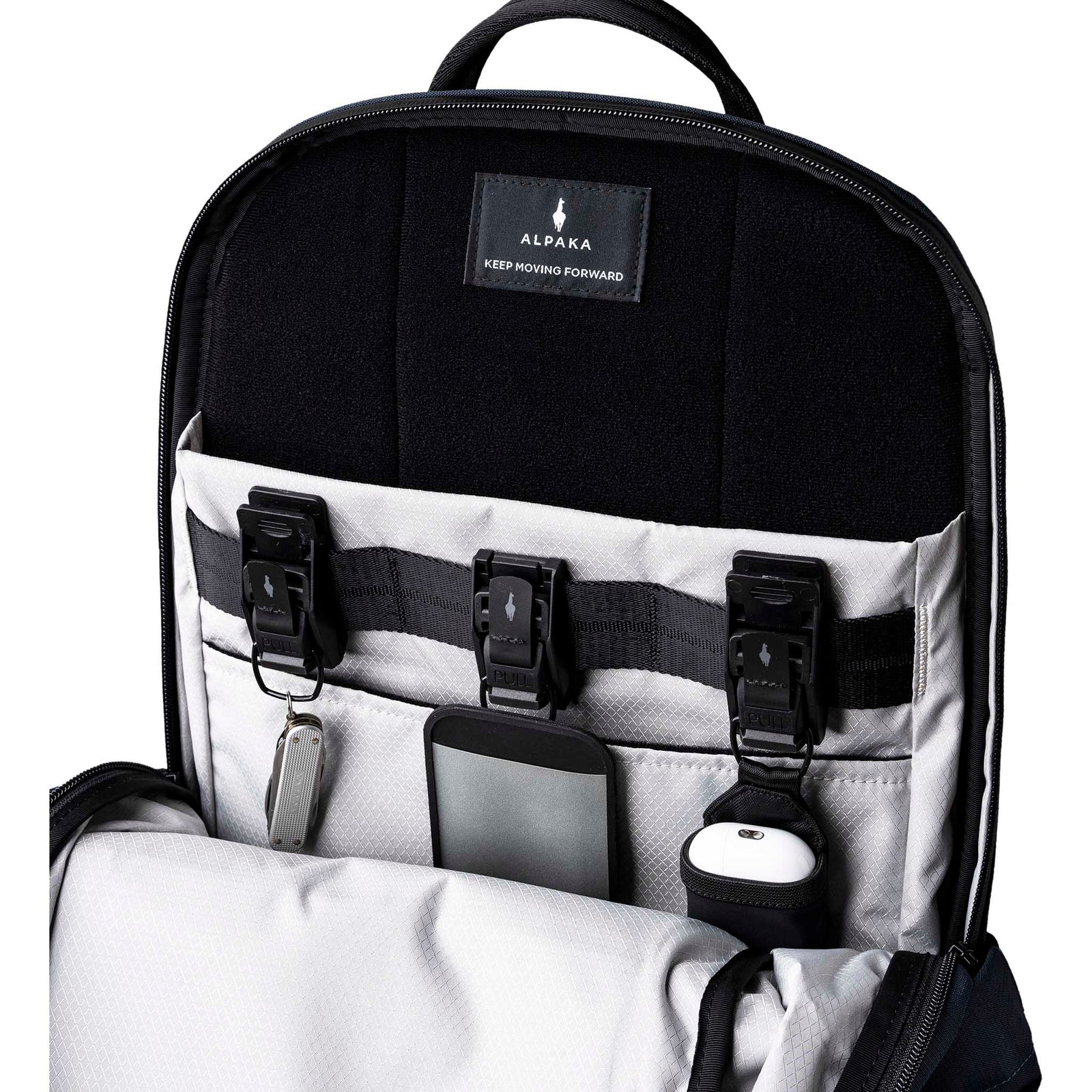 Elements Backpack Pro Alpaka AA010360624 Backpacks 26L / Moonlight Blue | Axoflux 400D Ripstop Nylon