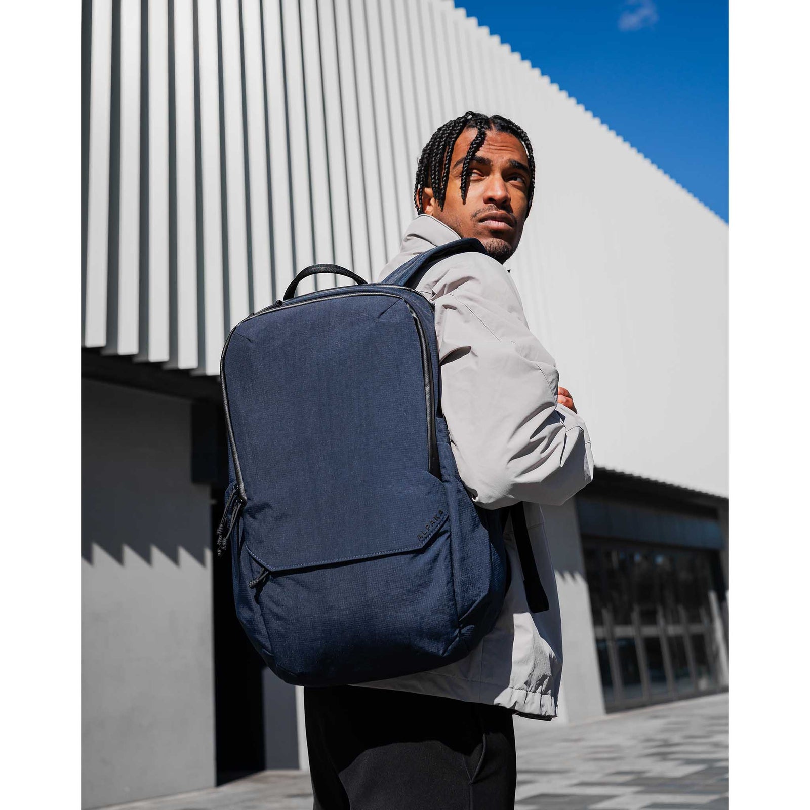 Elements Backpack Pro Alpaka AA010360624 Backpacks 26L / Moonlight Blue | Axoflux 400D Ripstop Nylon