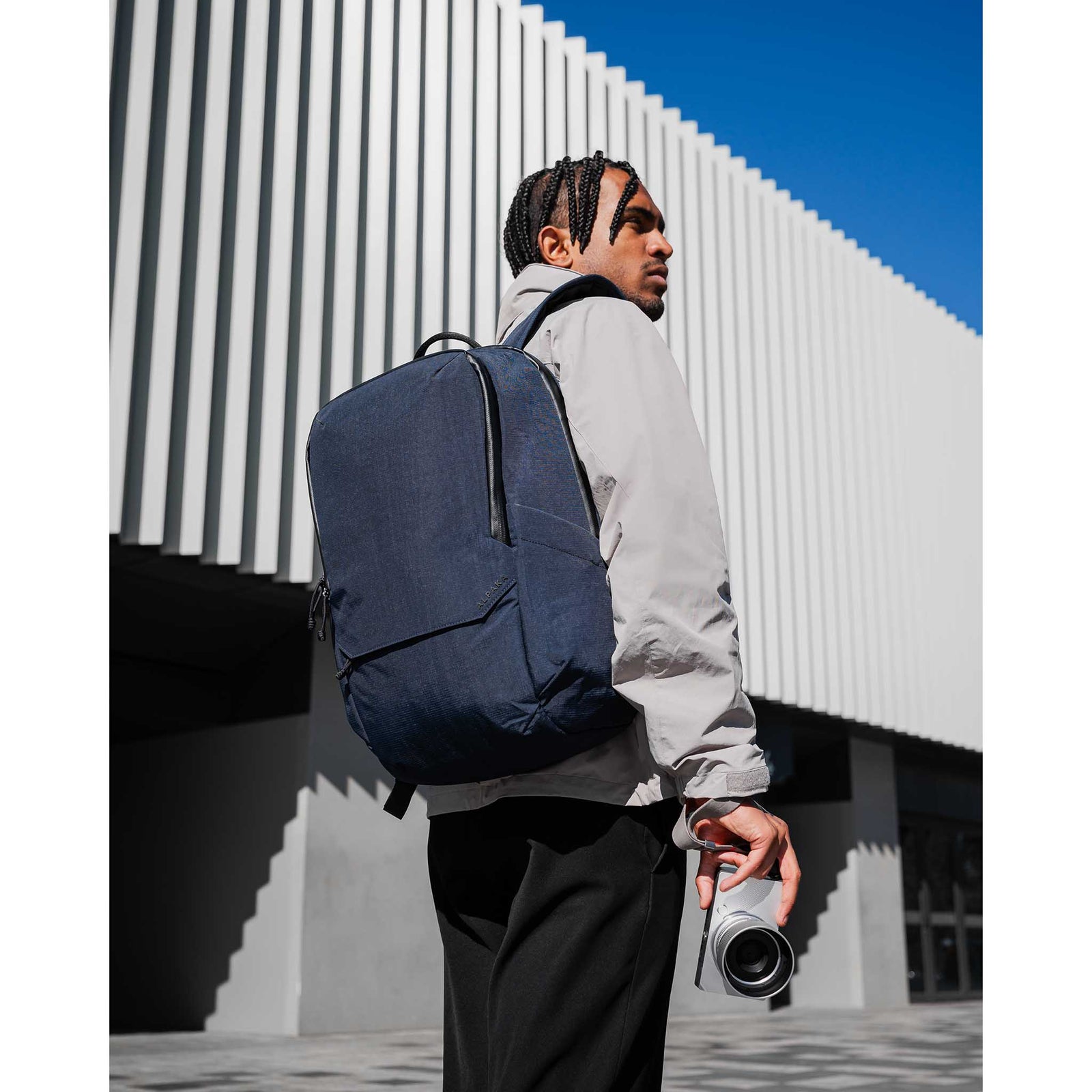 Elements Backpack Pro Alpaka AA010360624 Backpacks 26L / Moonlight Blue | Axoflux 400D Ripstop Nylon