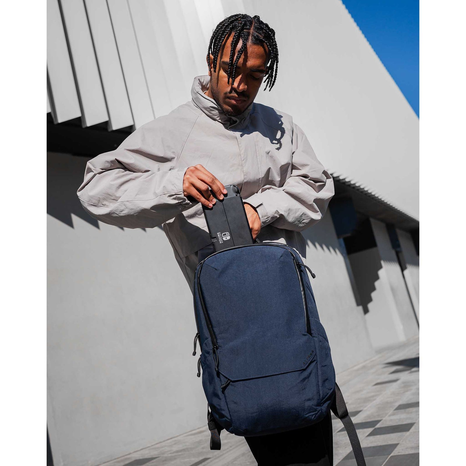 Elements Backpack Pro Alpaka AA010360624 Backpacks 26L / Moonlight Blue | Axoflux 400D Ripstop Nylon