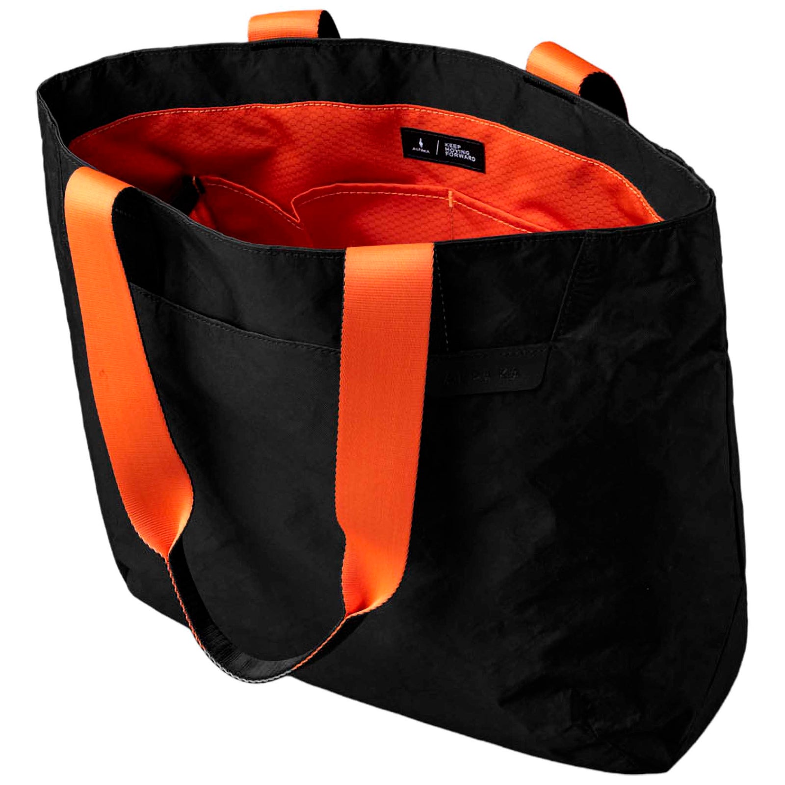Elements Tote (M) Alpaka AA000370127 Tote Bags 14.5L / Black Knight/Orange | EPLX200