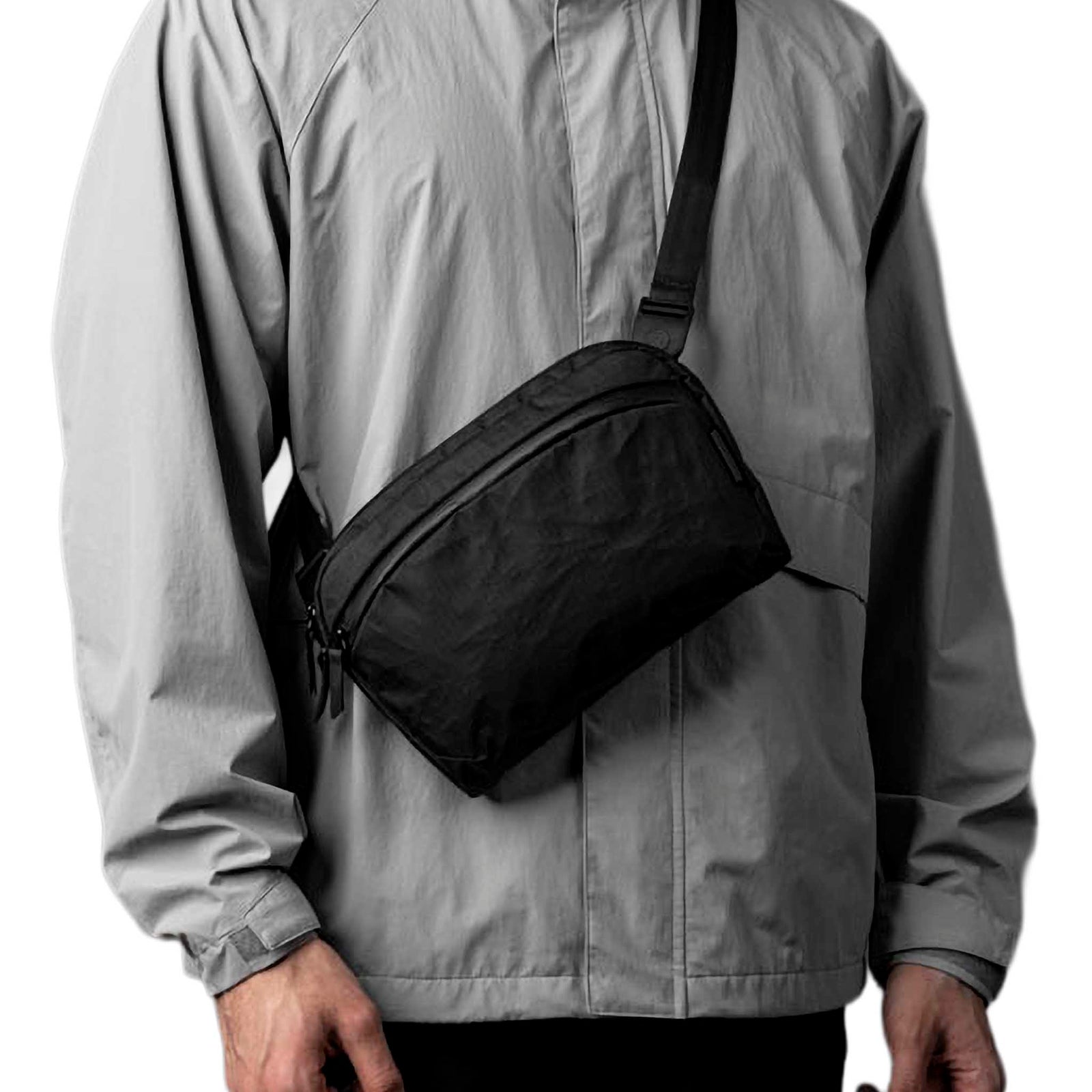 Flight Sling 2L Alpaka AA010460128 Sling Bags 2L / Black | X-Pac VX07 Ripstop