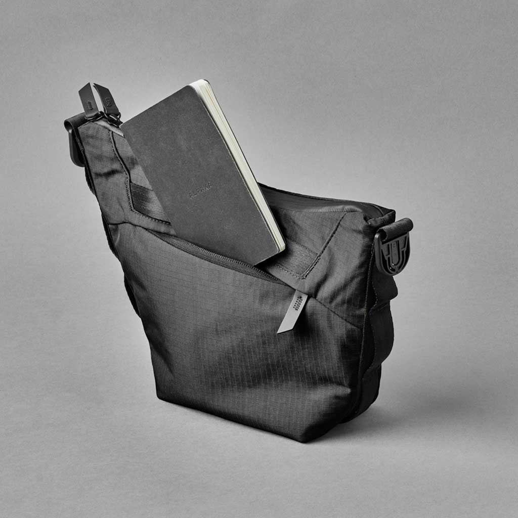Flow Satchel Mini Alpaka AD010710118 Satchels 2L / Black | Axoflux 210D