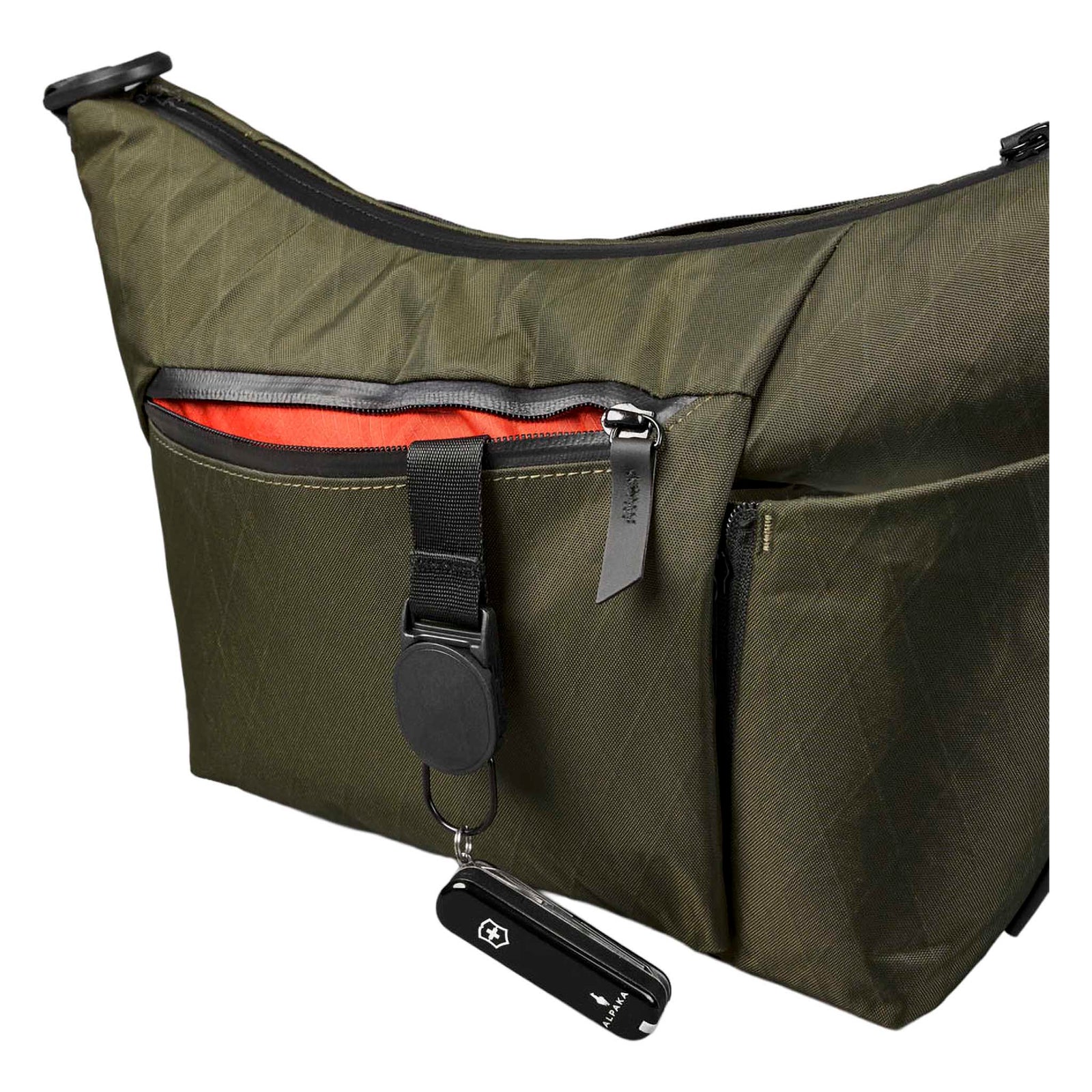 Flow Satchel Alpaka AD010700507 Satchels 4L / Olive Green X-Pac X42