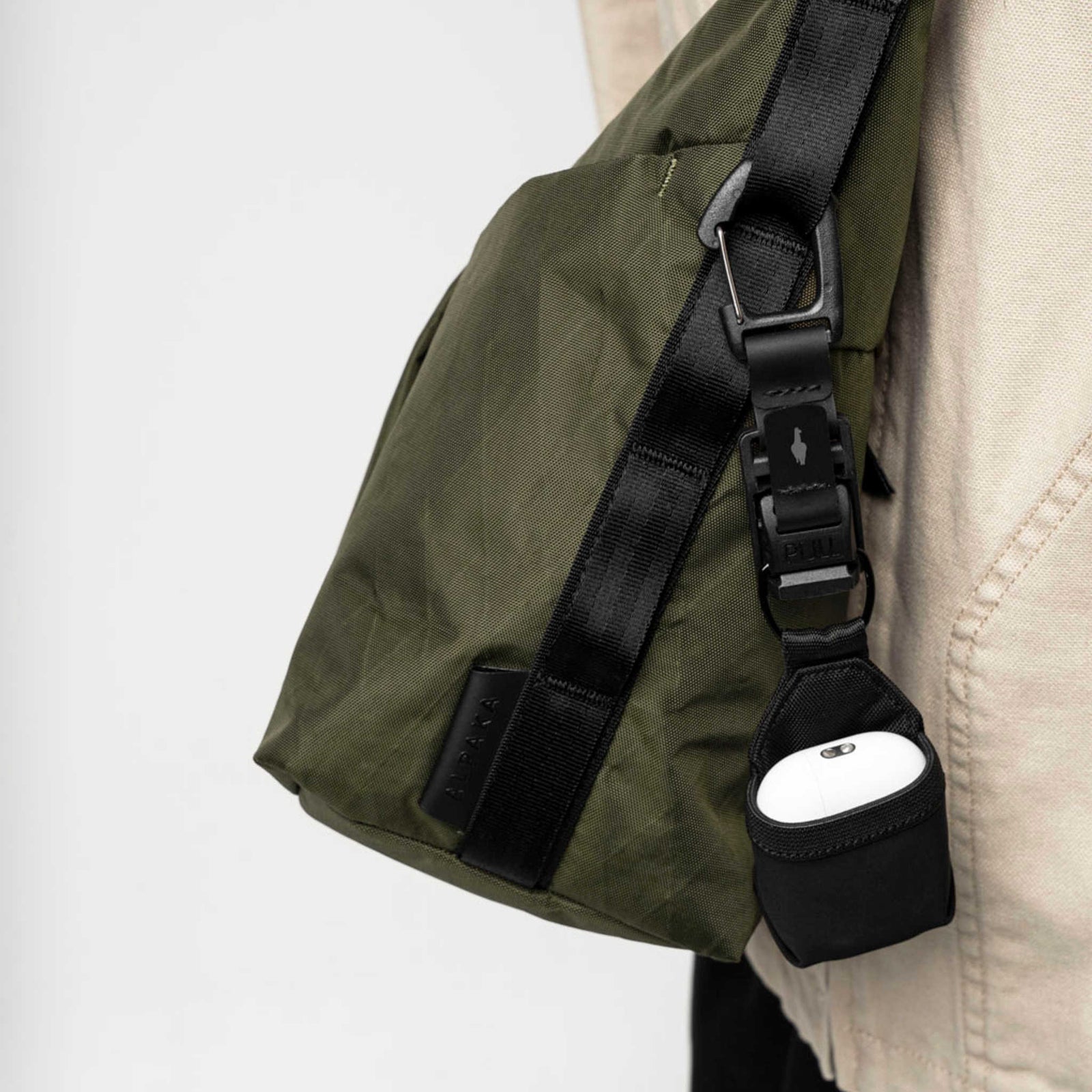 Flow Satchel Alpaka AD010700507 Satchels 4L / Olive Green X-Pac X42
