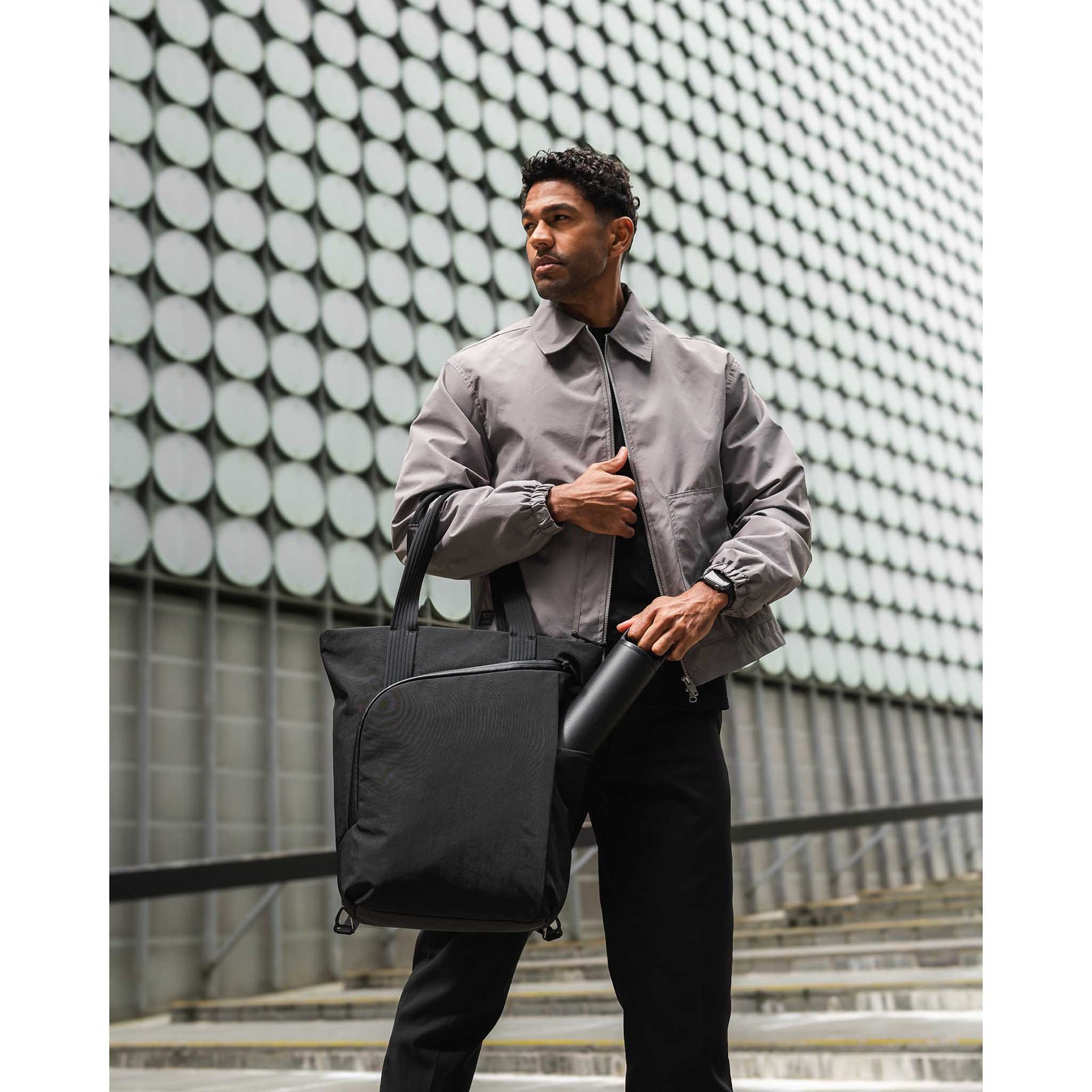 Flow Totepack Alpaka AA010850524 Tote Bags 14L / Green | Axoflux 400D Washed Nylon