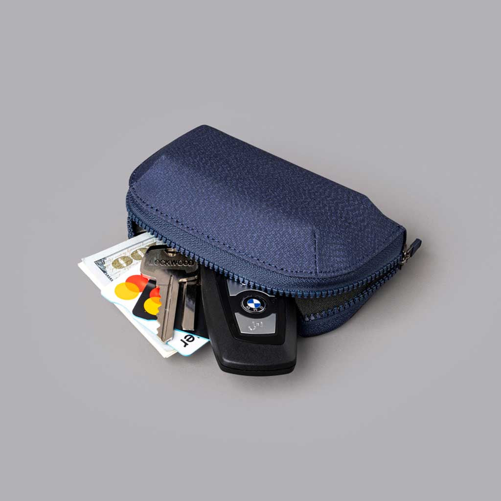 HUB Zip Pocket Alpaka AD010660621 Pouches One Size / Blue | Axoflux 300D