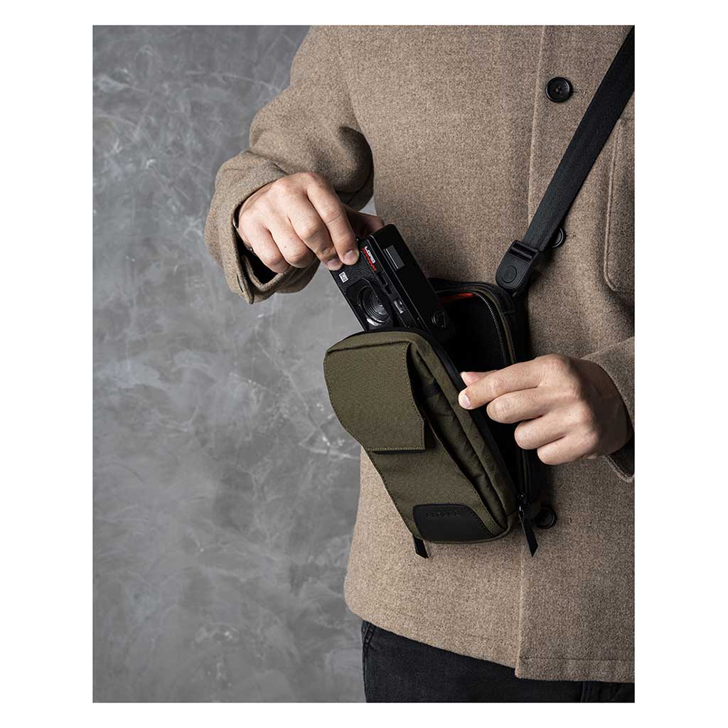 Modular Sling V2 Alpaka AD010740522 Sling Bags One Size / Army Green | Axogrid 300D
