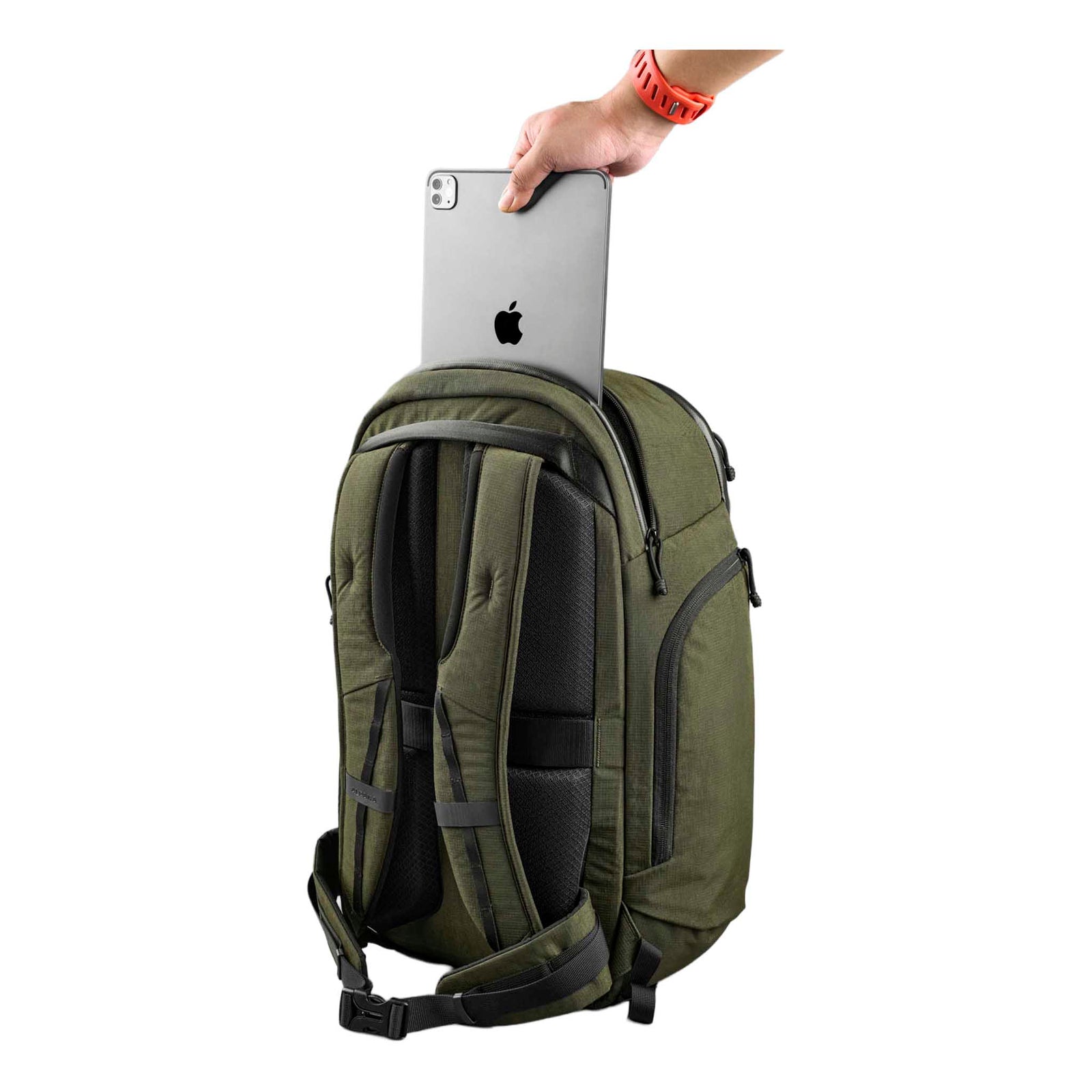 Traverse Backpack 38L Alpaka AA010900524 Backpacks 38L / Green Axoflux 400D Ripstop Nylon