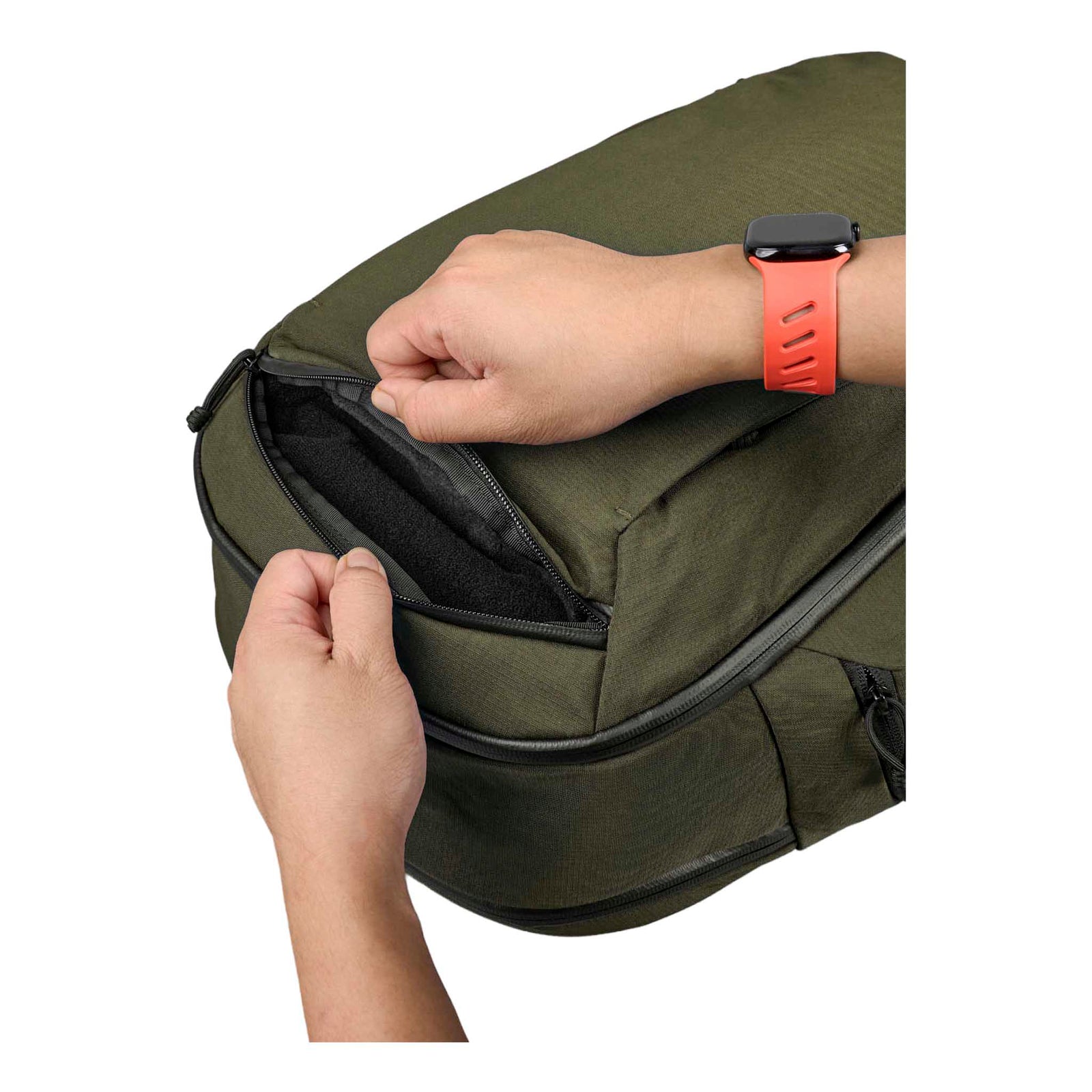 Traverse Backpack 38L Alpaka AA010900524 Backpacks 38L / Green Axoflux 400D Ripstop Nylon