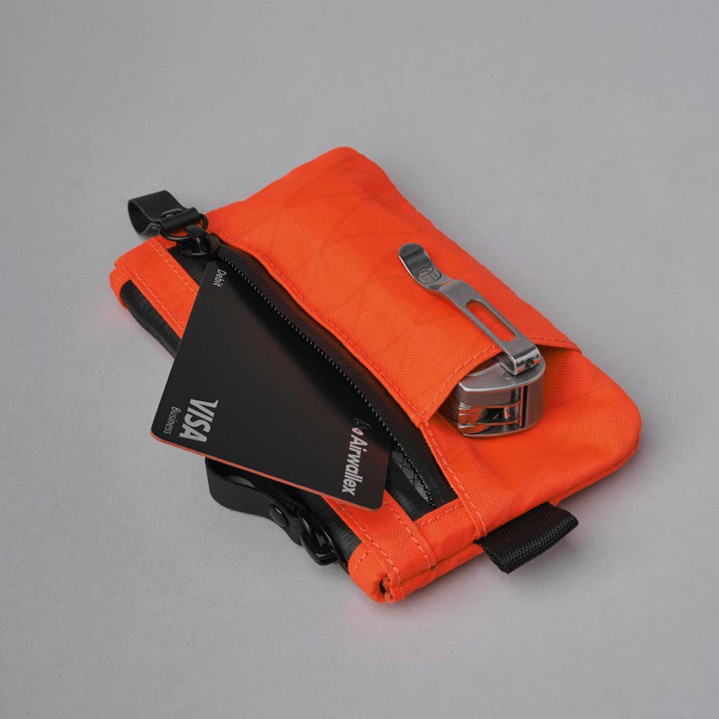 Zip Pouch Pro Alpaka AD010190704 Pouches One Size / Hot Orange | X-Pac VX25