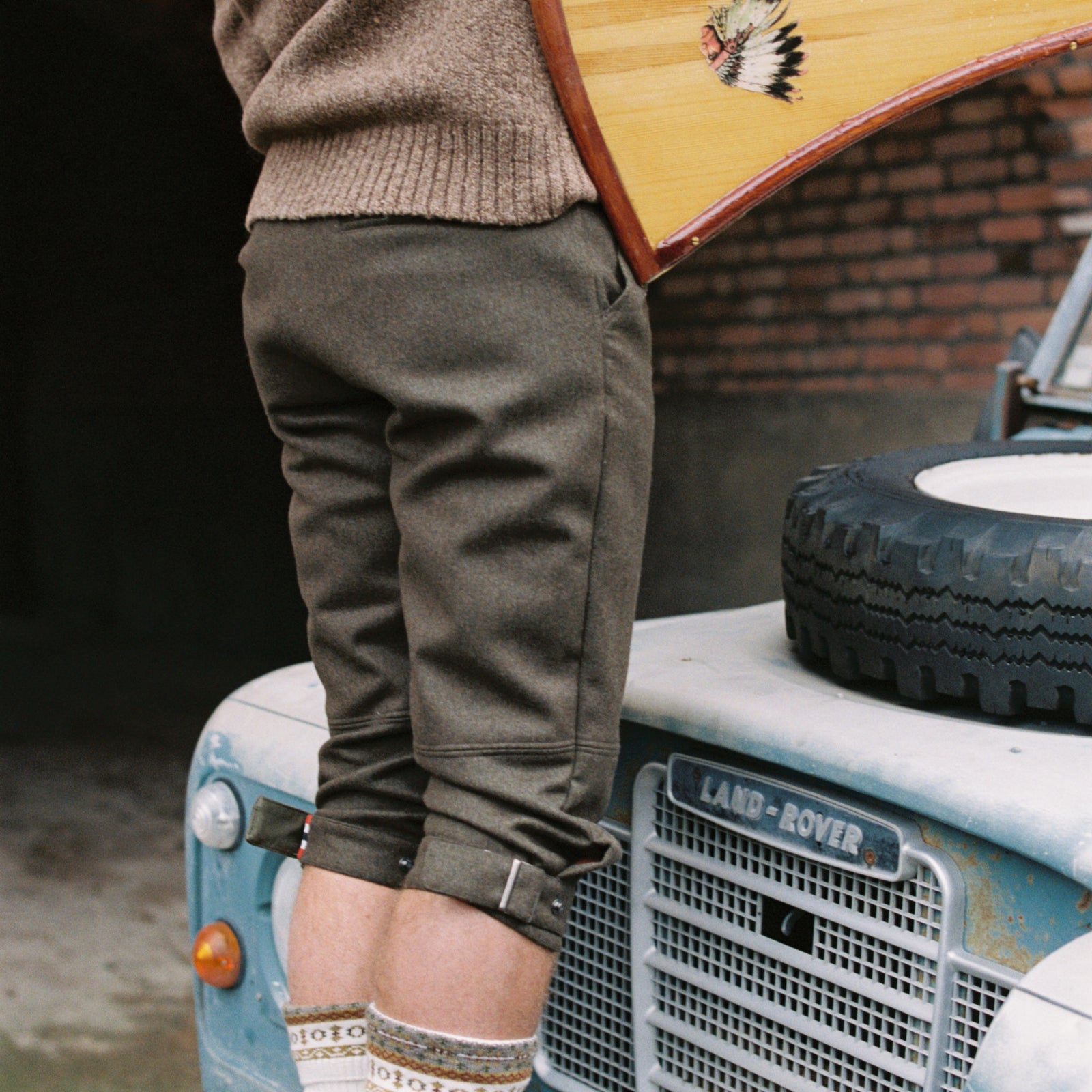 Huntsman Loden Knickerbockers | Men's