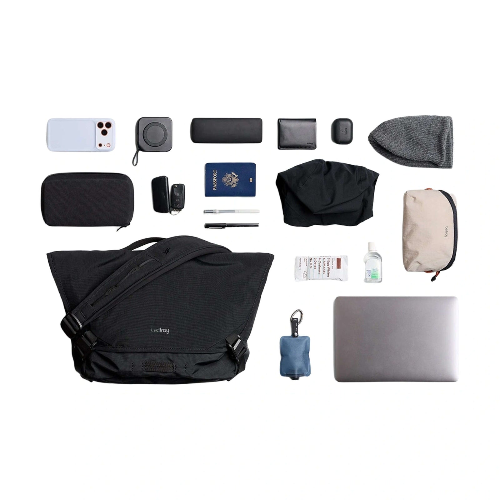 Venture Messenger 14" Bellroy BVYA-BLK-213 Messenger Bags 16L / Black