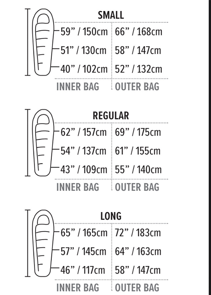 Lost Ranger 3N1 -9°C Big Agnes Sleeping Bags