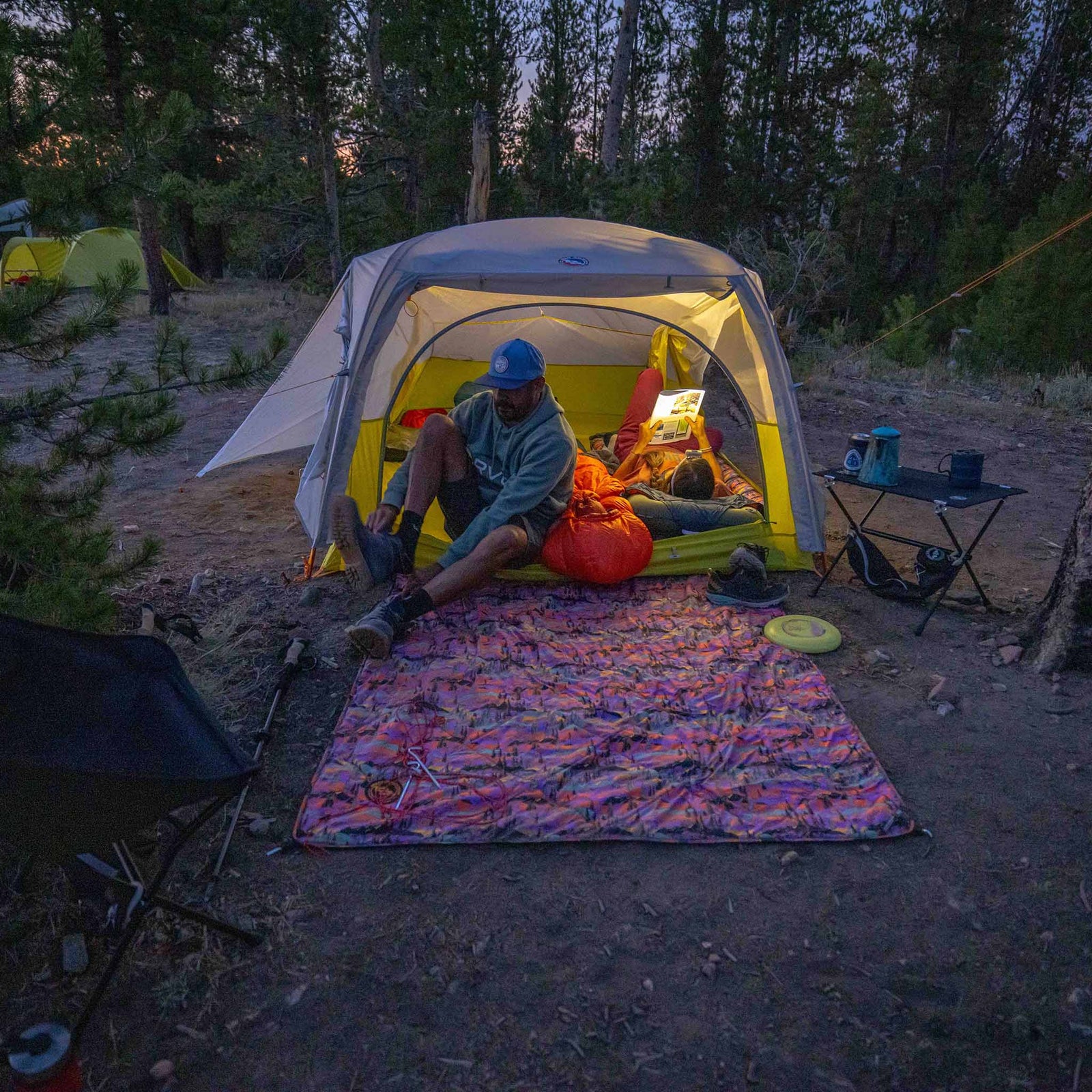 Salt Creek 2 Big Agnes TSC226 Tents 2P / Gray Violet/Warm Olive