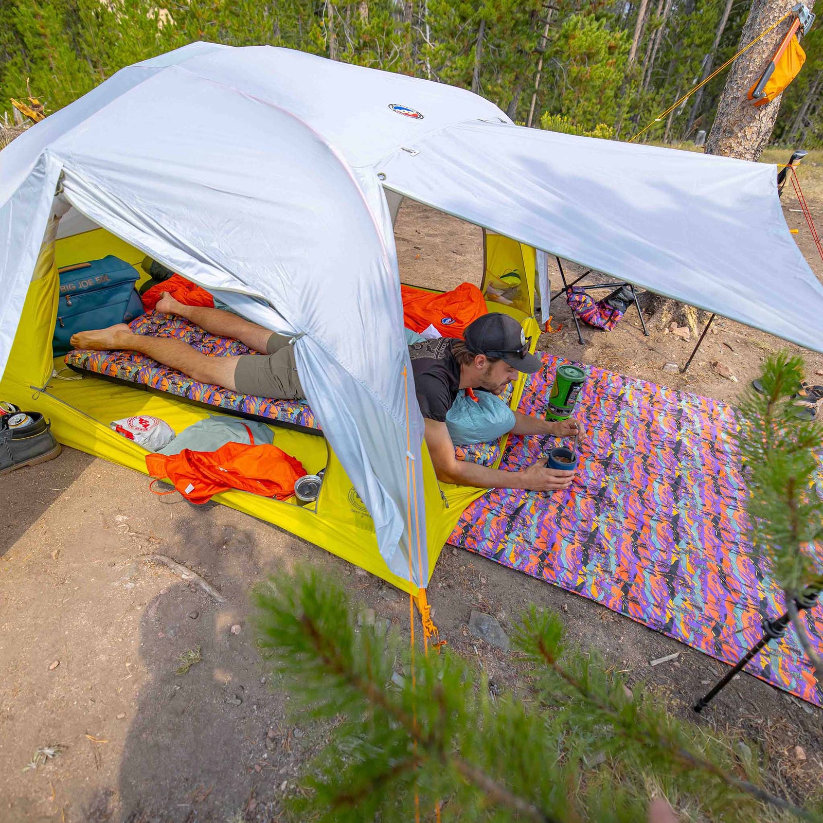 Salt Creek 2 Big Agnes TSC226 Tents 2P / Gray Violet/Warm Olive