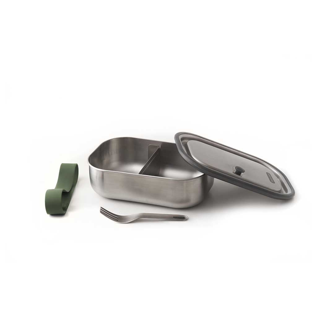 Stainless Steel Lunch Box Black+Blum Food Containers