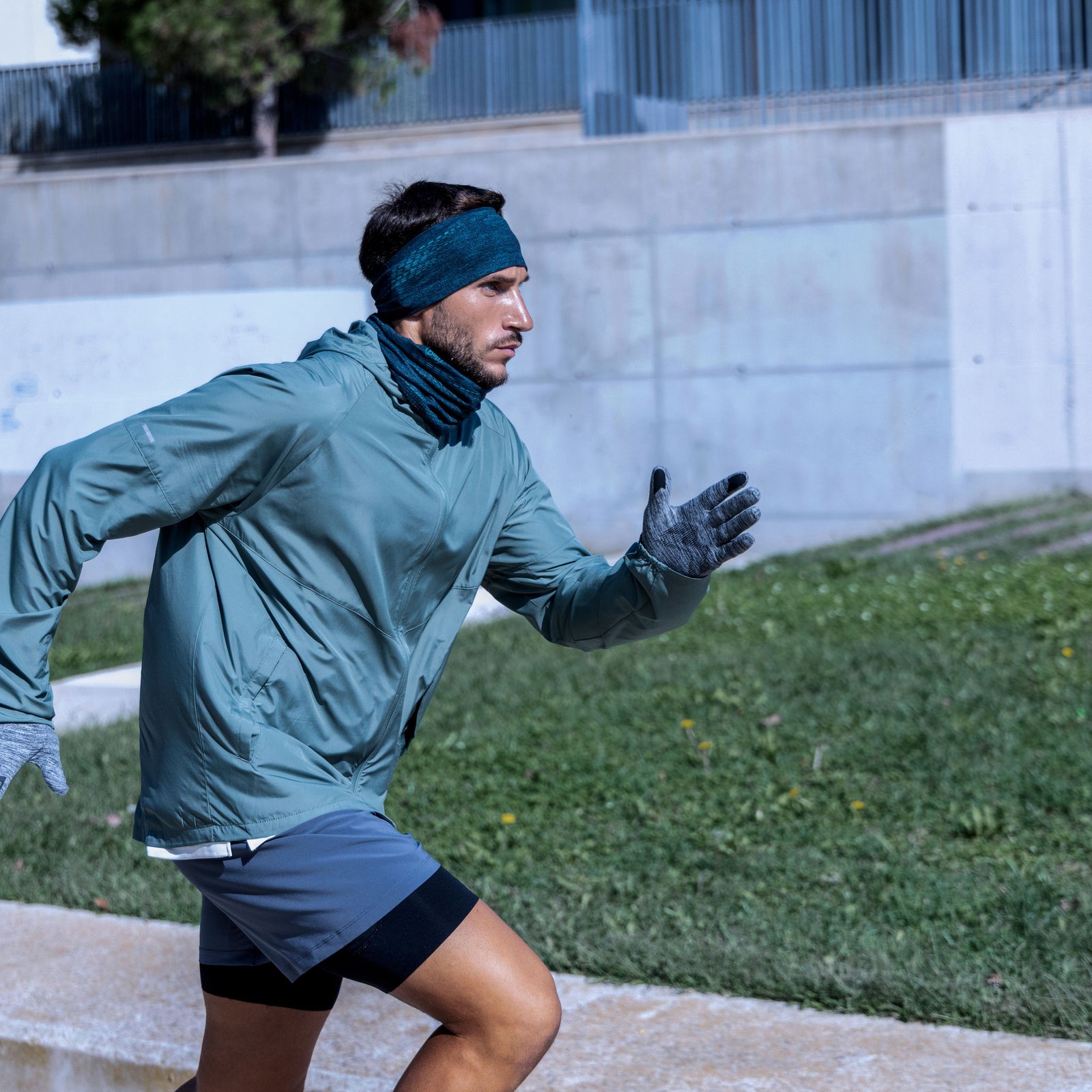 DryFlx® Headband BUFF 118098.706 Earmuffs One Size / Teal