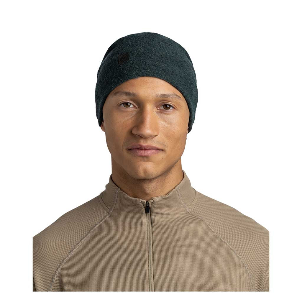 Merino Fleece Beanie BUFF 129446.809 Beanies One Size / Forest