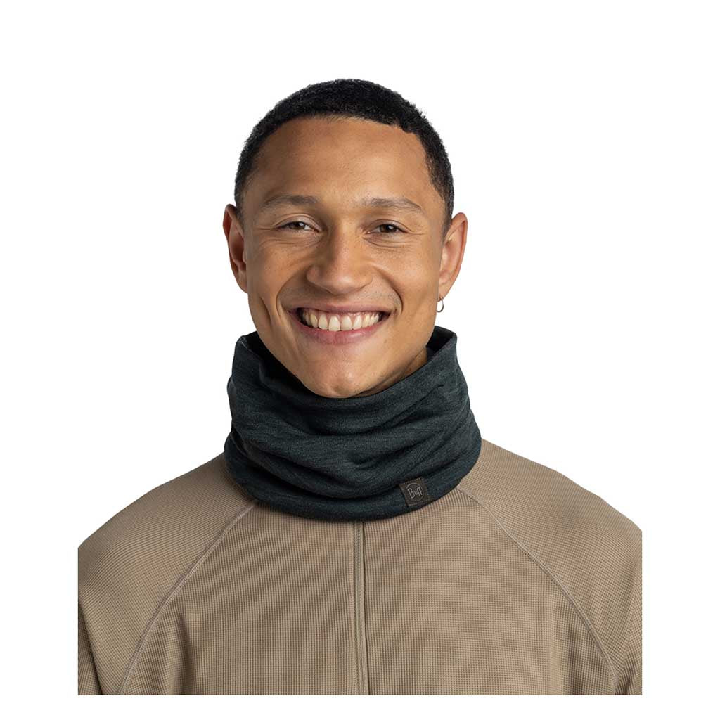 Merino Heavyweight BUFF 113018.809 Neck Gaiters One Size / Forest