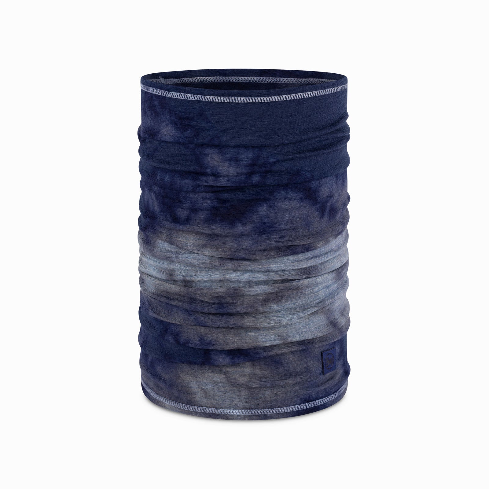 Merino Lightweight Natural Tye Dye Adult BUFF 136441.779 Neck Gaiters One Size / Night Blue
