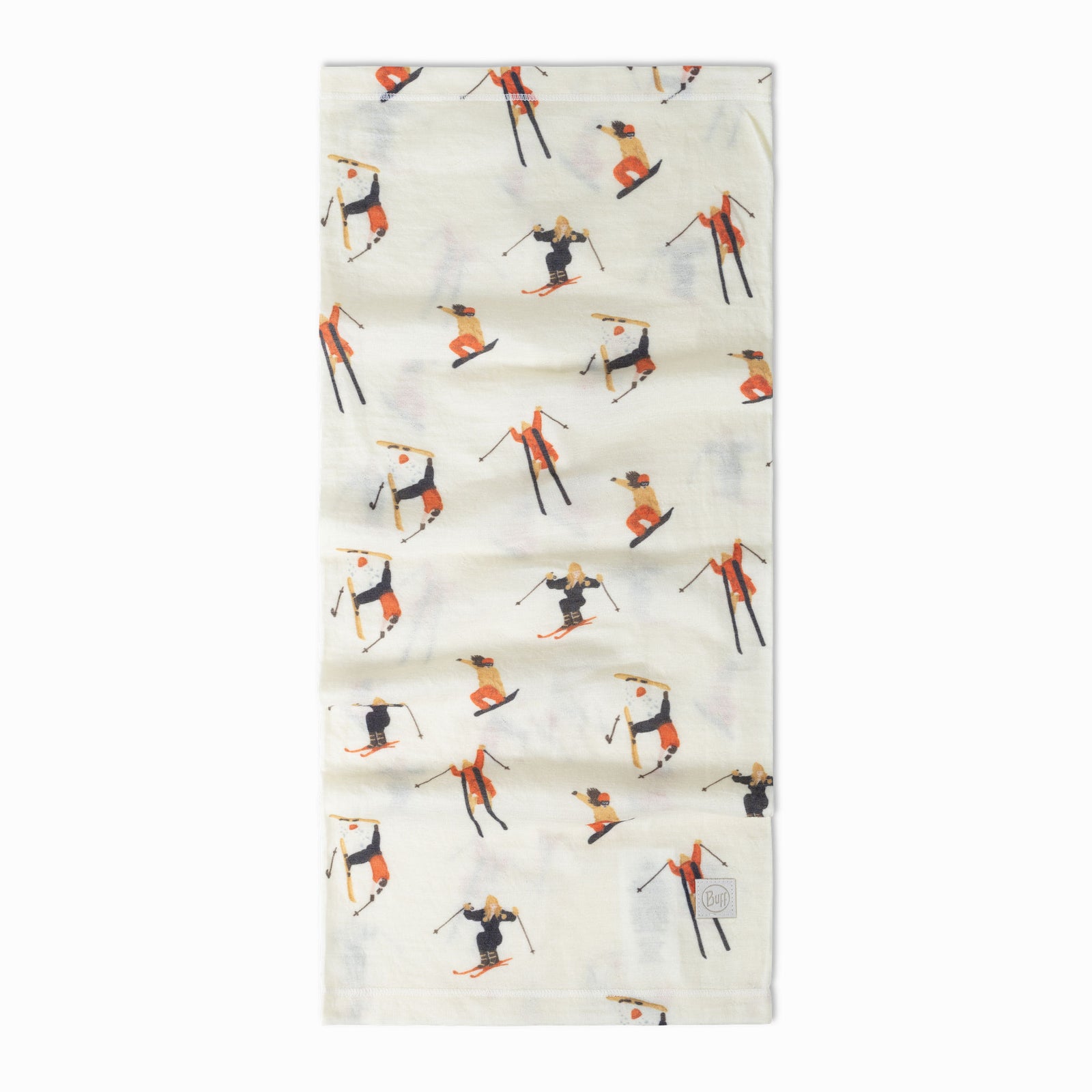 Merino Lightweight Prints BUFF 138852.014 Neck Gaiters One Size / Ecru