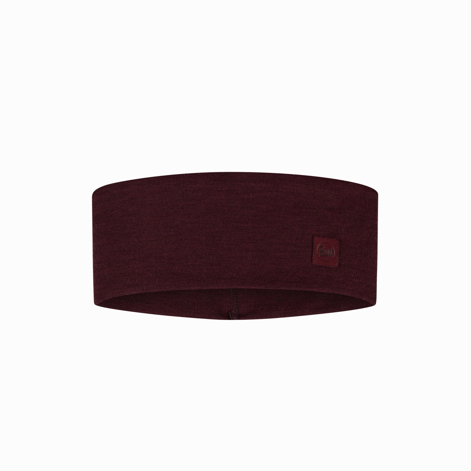 Merino Wide Headband BUFF 129441.653 Earmuffs One Size / Garnet