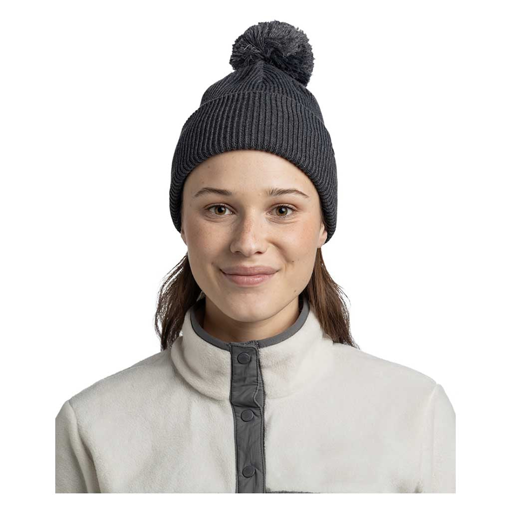 Renvi Knitted Beanie BUFF 134479.930 Beanies One Size / Heather Grey