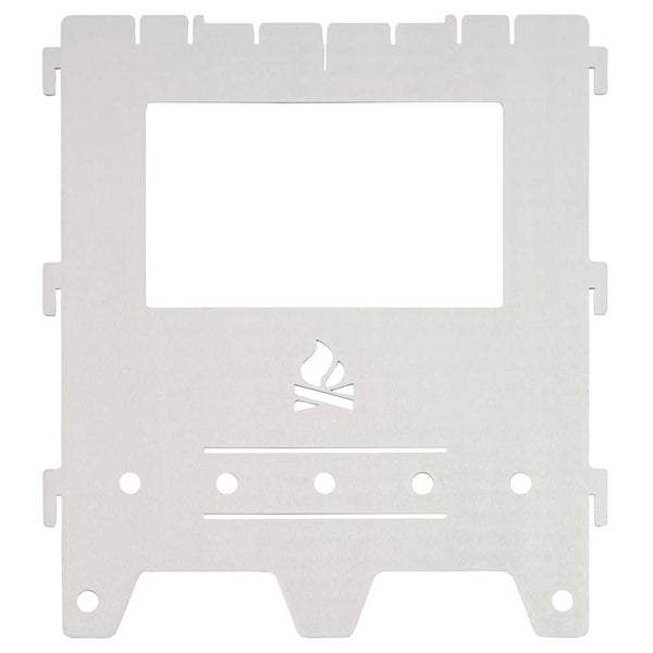 Bushbox XXL Campfire Cooking Panel Bushcraft Essentials BCE-066 Firepit Accessories One Size / Stainless