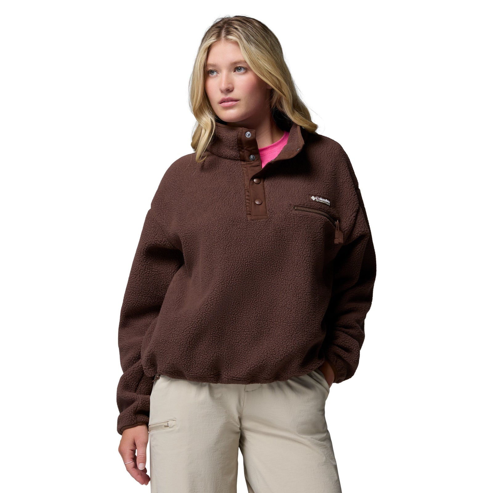 Helvetia™ II Cropped Half Snap Fleece | Women's Columbia Women's Hoodies
