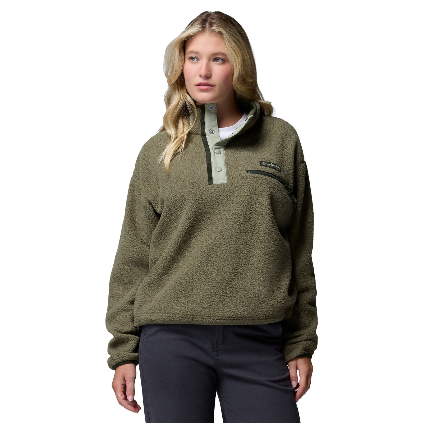 Helvetia™ II Cropped Half Snap Fleece | Women's Columbia Women's Hoodies
