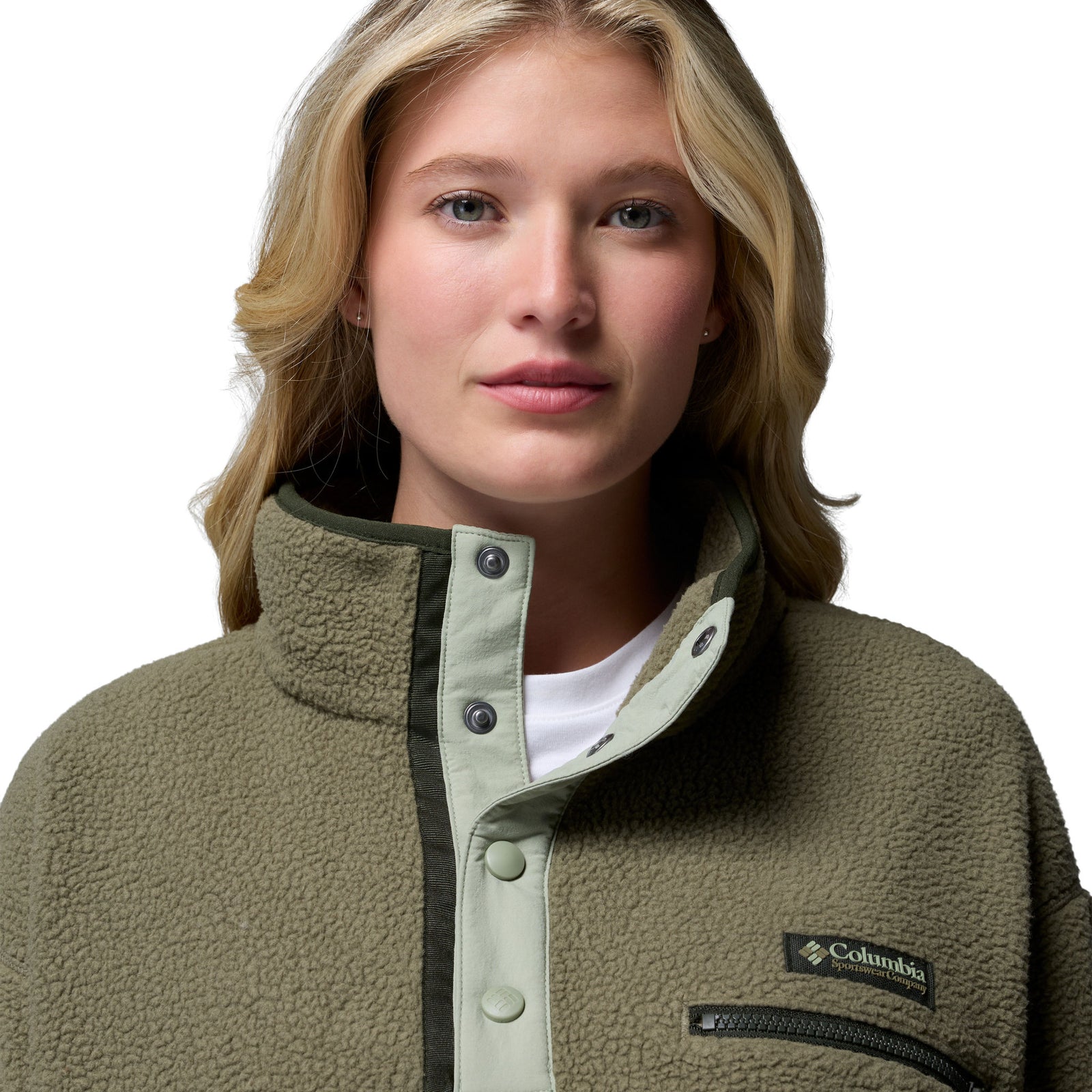 Helvetia™ II Cropped Half Snap Fleece | Women's Columbia Women's Hoodies