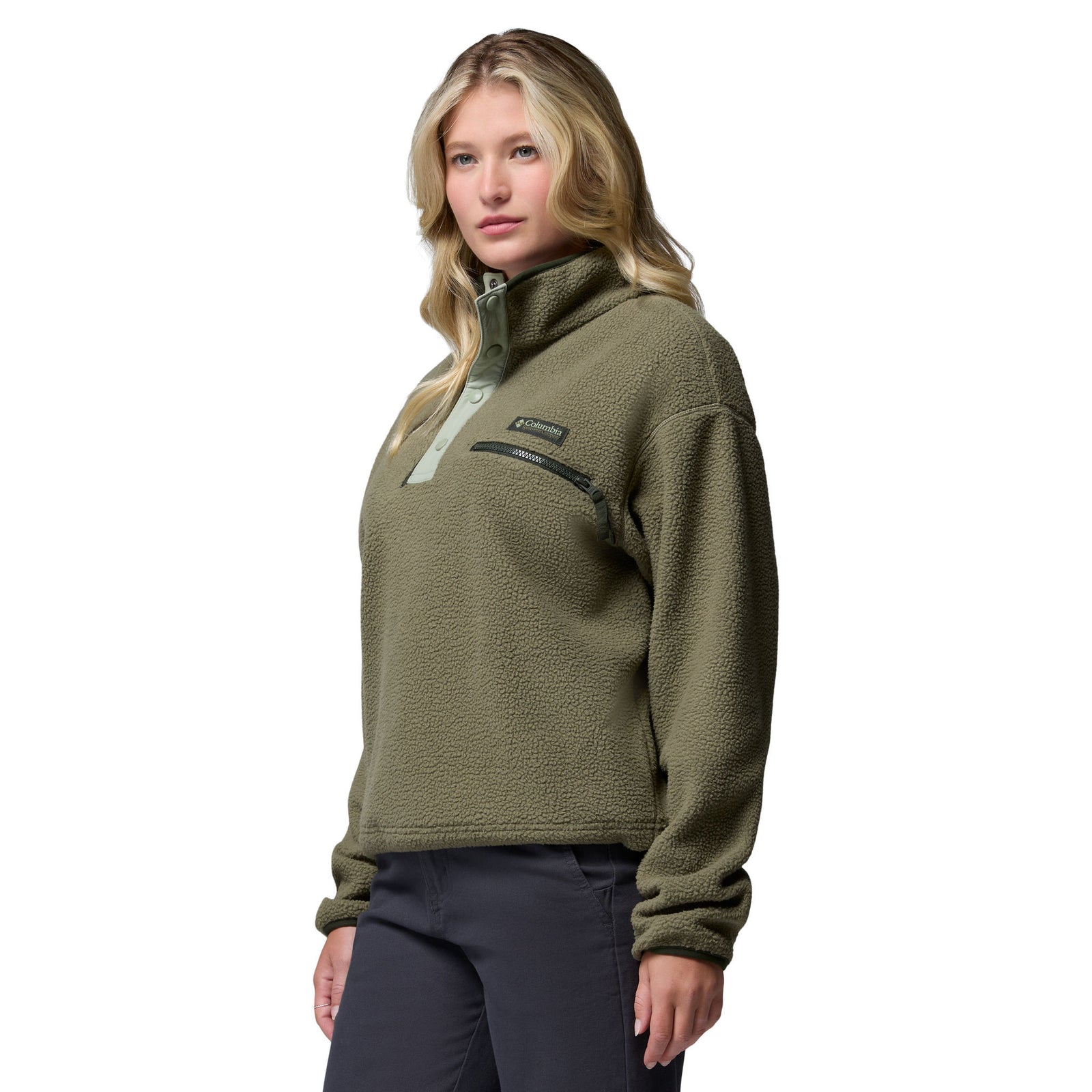 Helvetia™ II Cropped Half Snap Fleece | Women's Columbia Women's Hoodies
