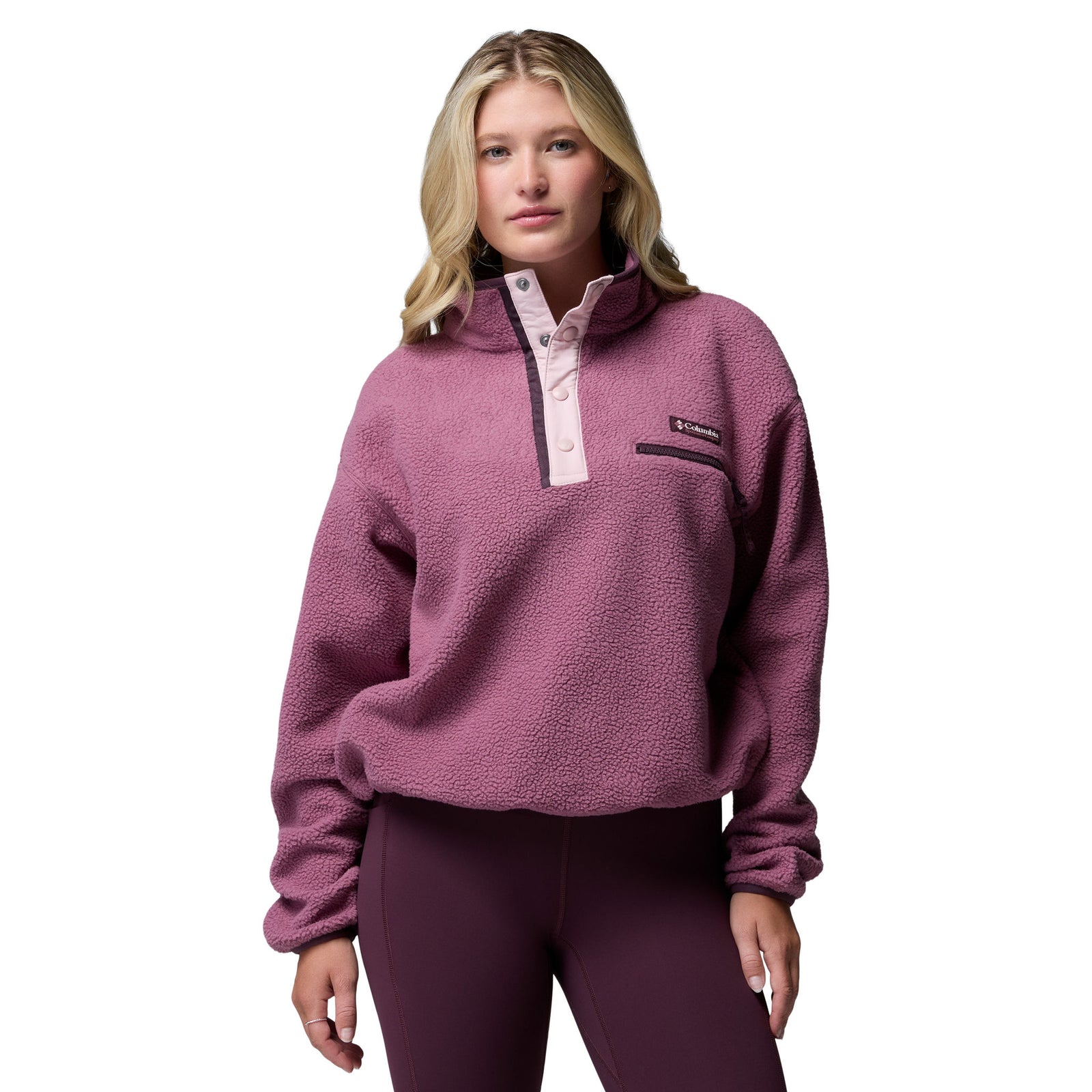 Helvetia™ II Cropped Half Snap Fleece | Women's Columbia Women's Hoodies