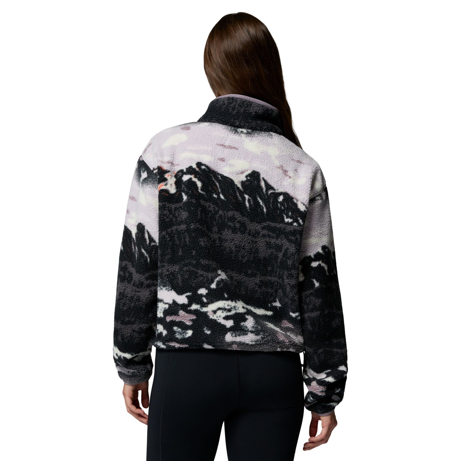 Helvetia™ II Printed Cropped Half Snap | Women's Columbia Women's Hoodies