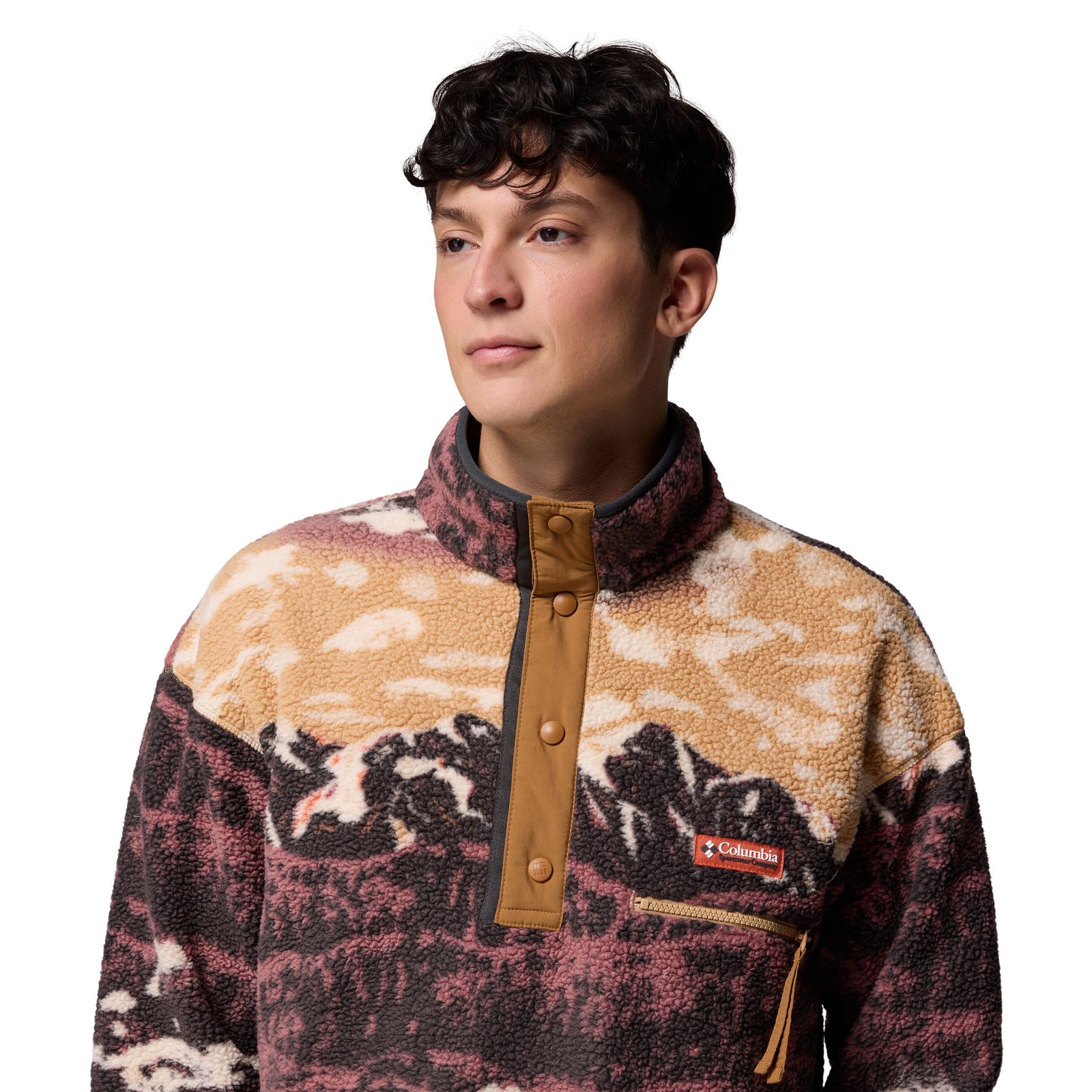 Helvetia™ II Printed Half Snap Fleece | Men's Columbia Men's Hoodies