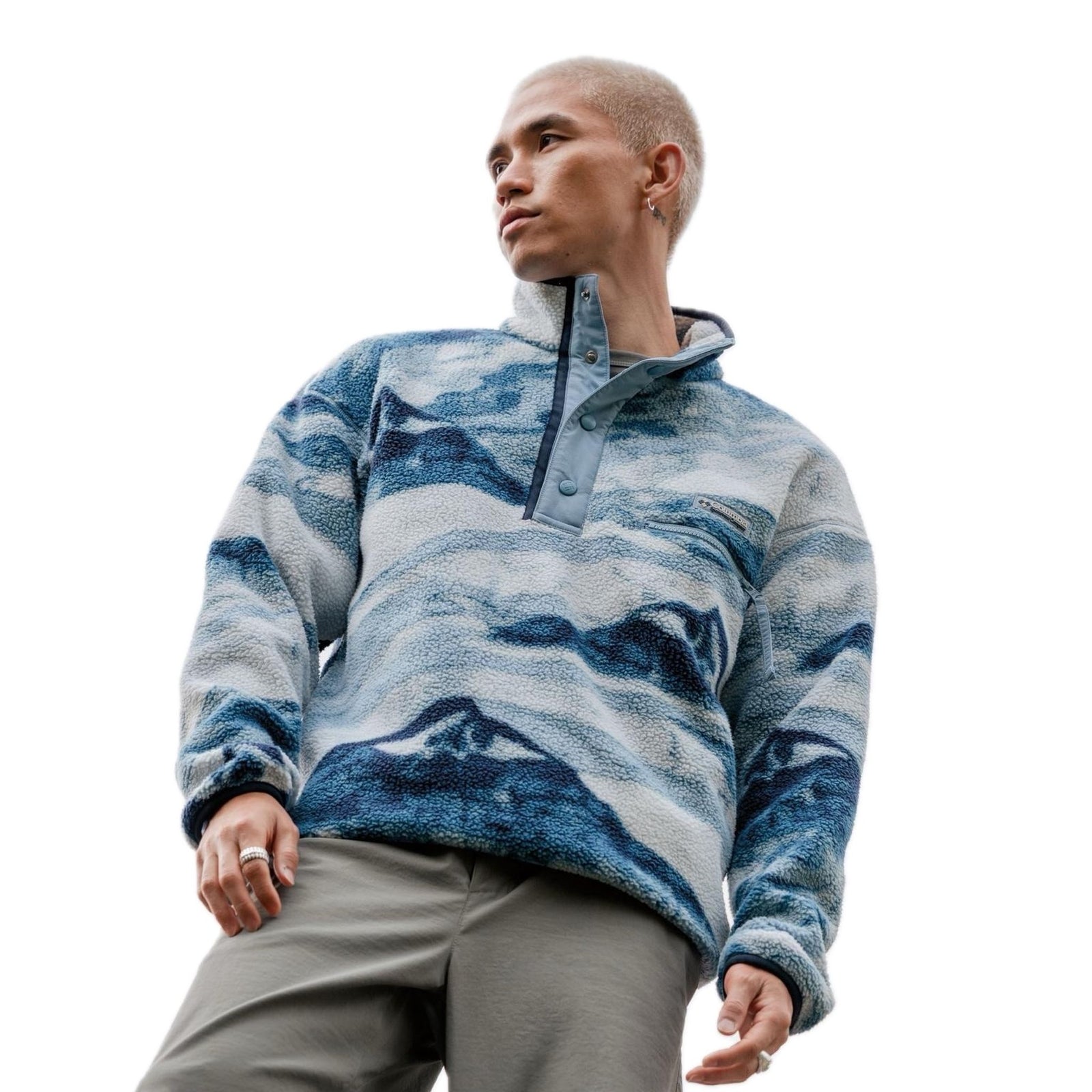 Helvetia™ II Printed Half Snap Fleece | Men's Columbia Men's Hoodies