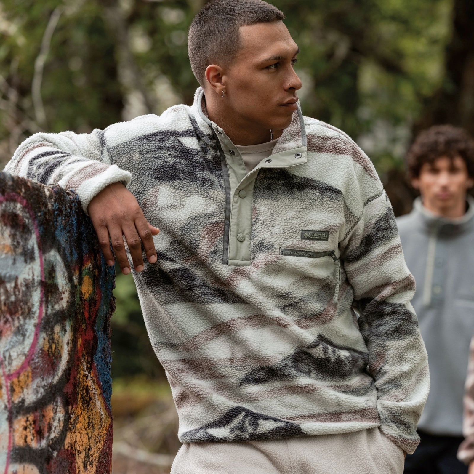 Helvetia™ II Printed Half Snap Fleece | Men's Columbia Men's Hoodies