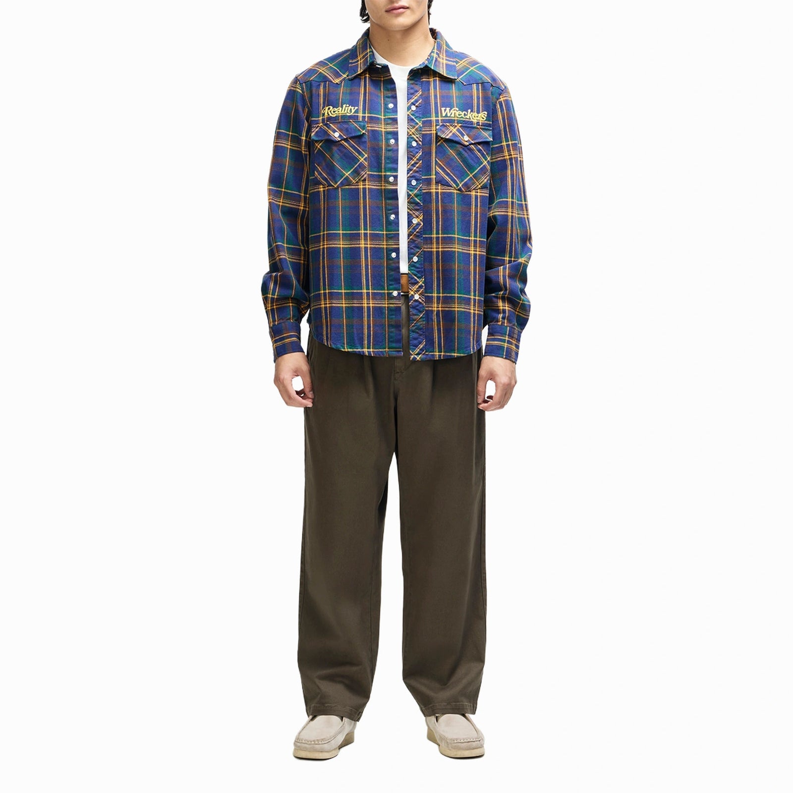 Reality Wreckers Check Shirt | Men's Deus Ex Machina Men's Shirts
