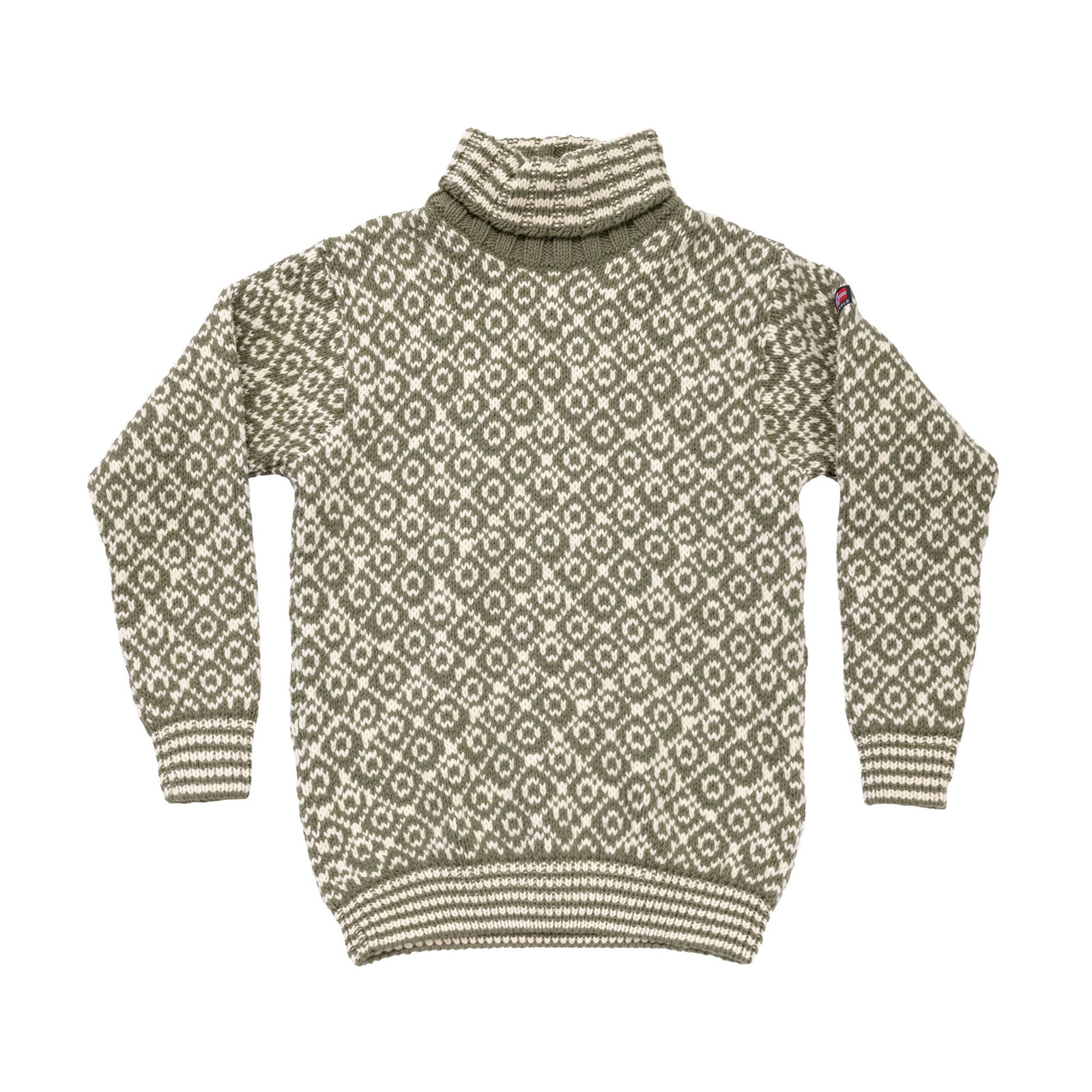 Svalbard Wool High Neck Devold Unisex Knitted Jumpers