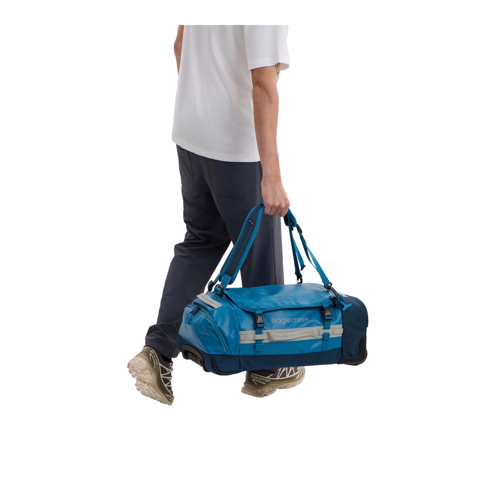 Cargo Hauler 2 Wheeled Luggage International Carry-On 32L Eagle Creek EC030603427 Suitcases & Luggage 32L / Harbor Blue