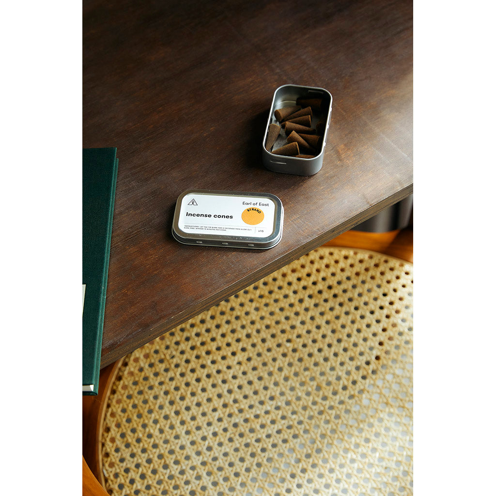 Incense Cones | Atlas Cedar Earl of East EOE/IC/AC Incense 16 Pieces / Atlas Cedar