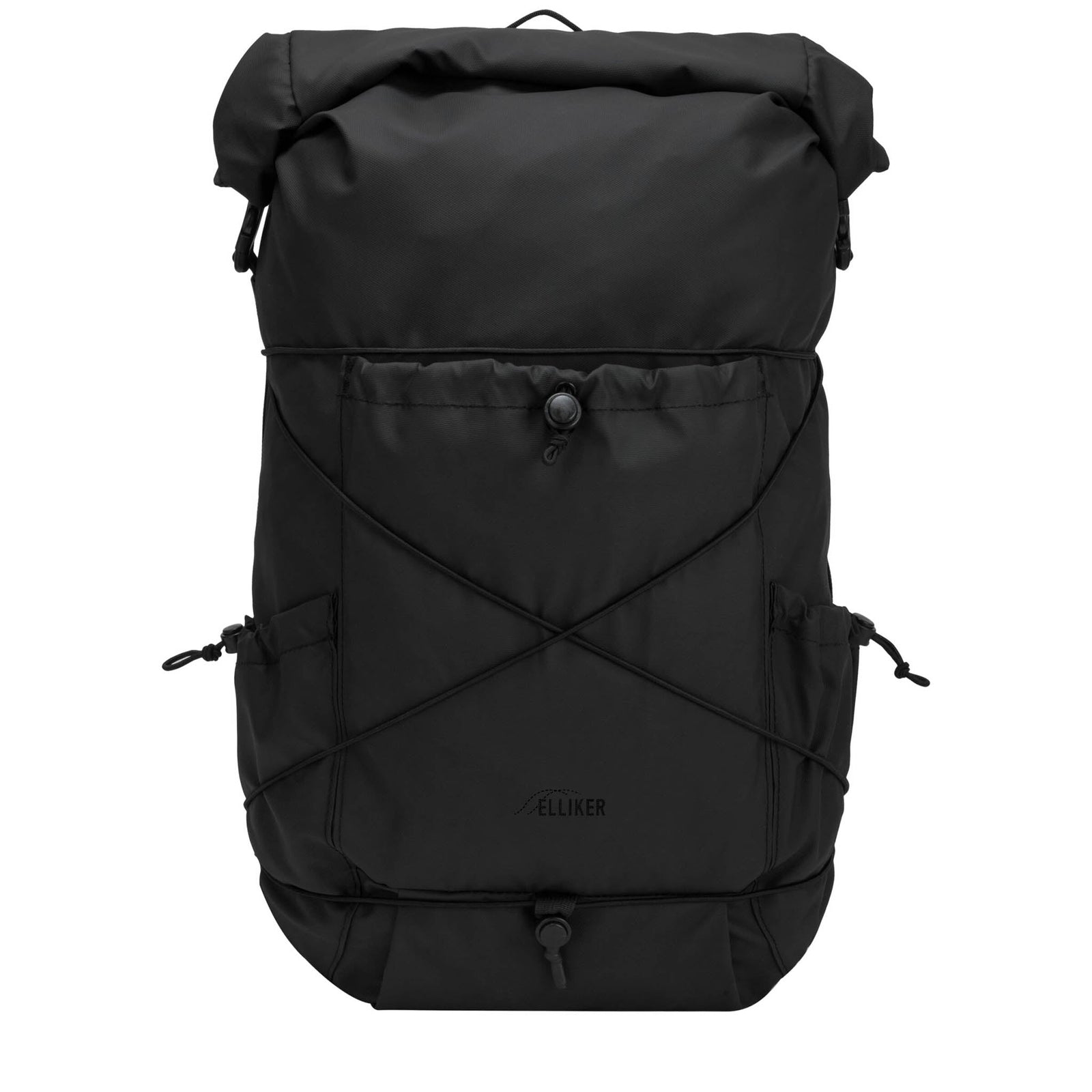 Buckden Roll Top Backpack Elliker 34052-BLACK Backpacks 24L / Black
